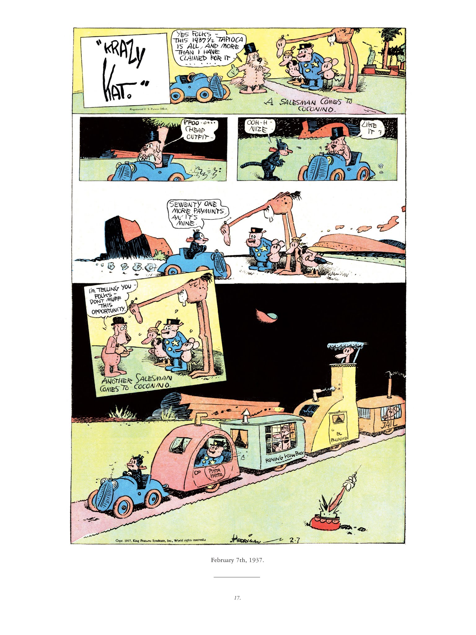 Read online Krazy & Ignatz comic -  Issue # TPB 10 - 15