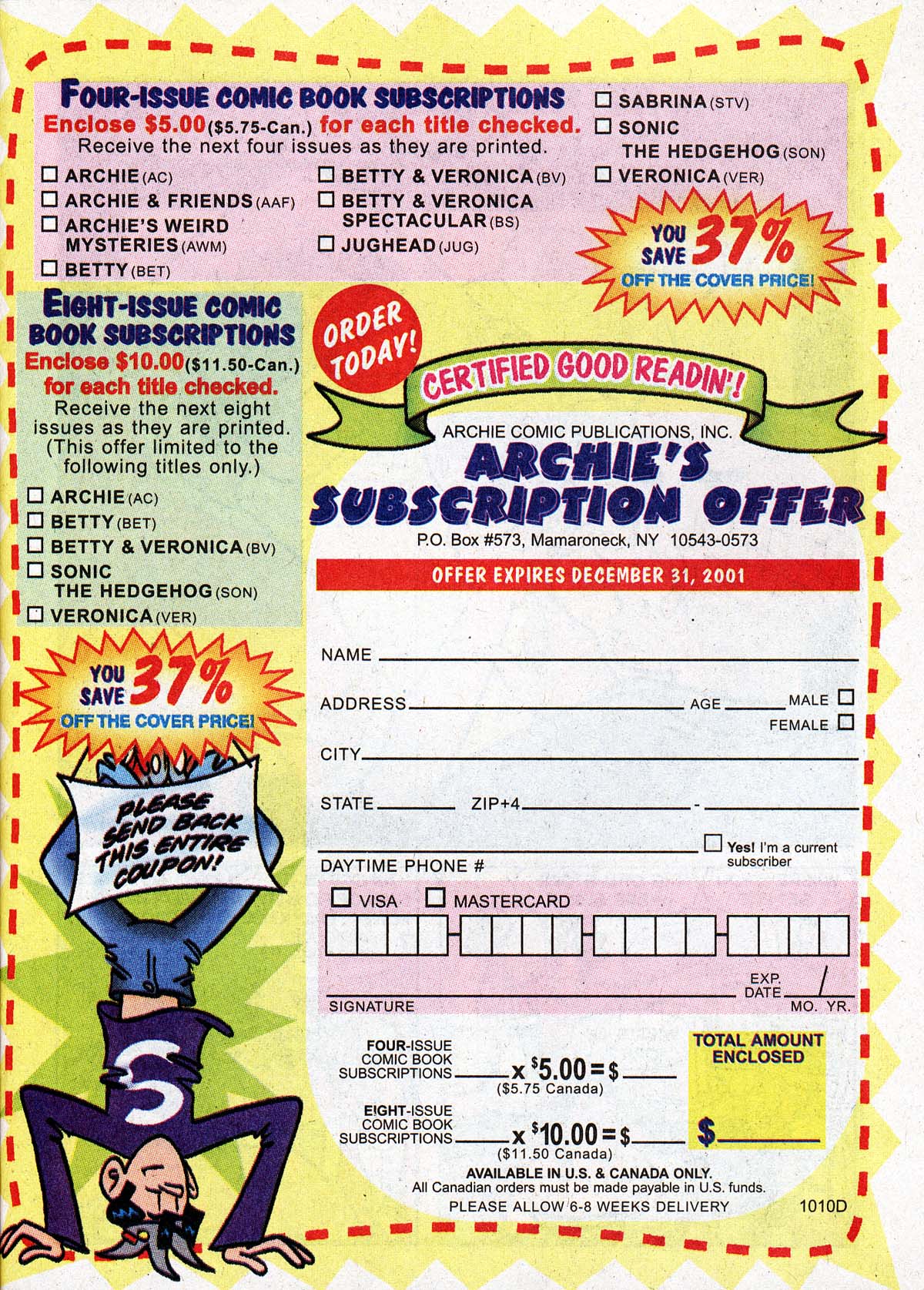 Read online Jughead with Archie Digest Magazine comic -  Issue #170 - 43