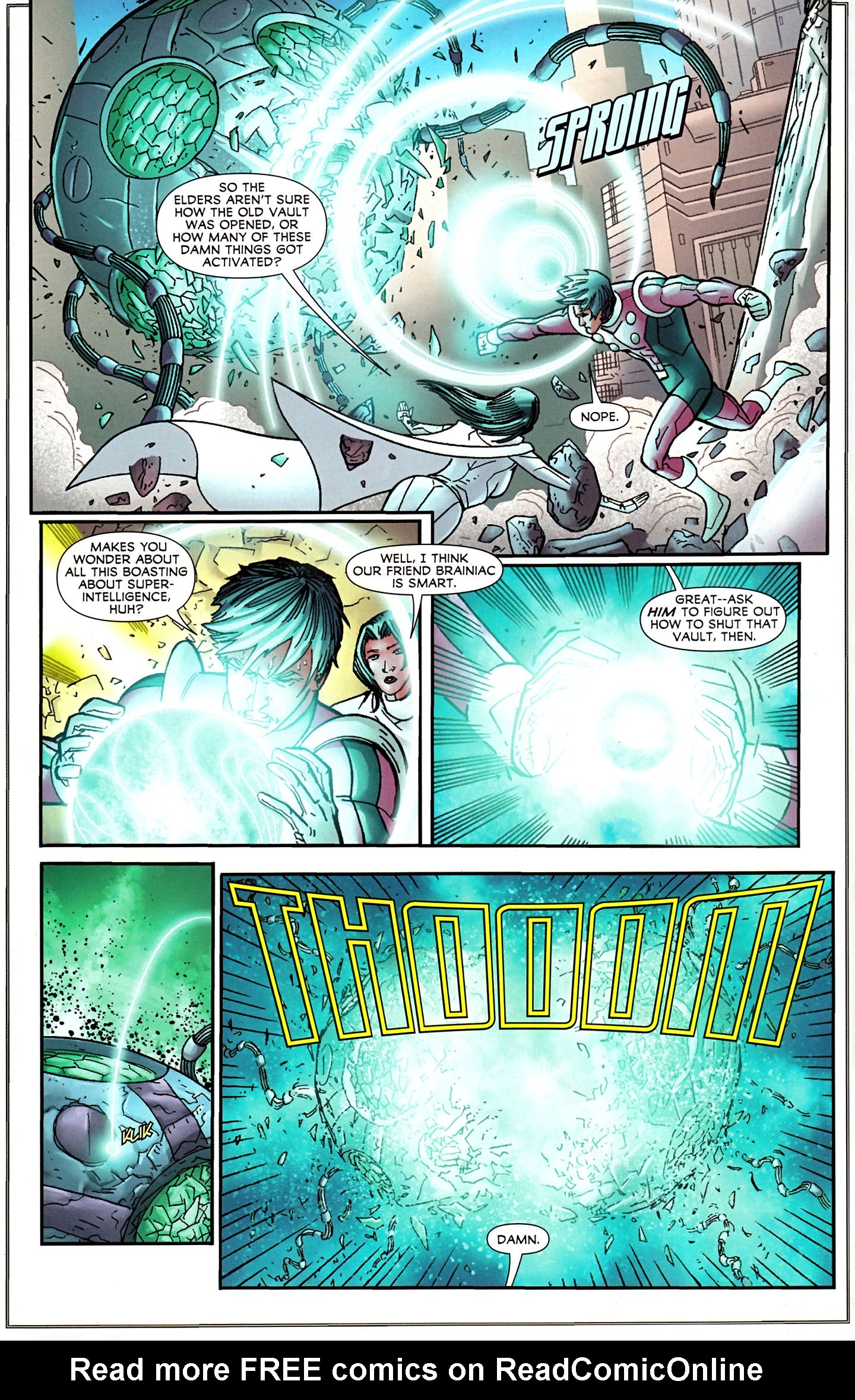 Read online Legion of Super-Heroes (2011) comic -  Issue #0 - 15