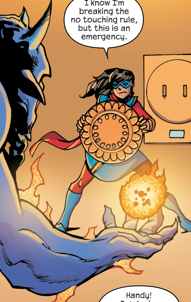 Read online Ms. Marvel: Bottled Up Infinity Comic comic -  Issue # Full - 49