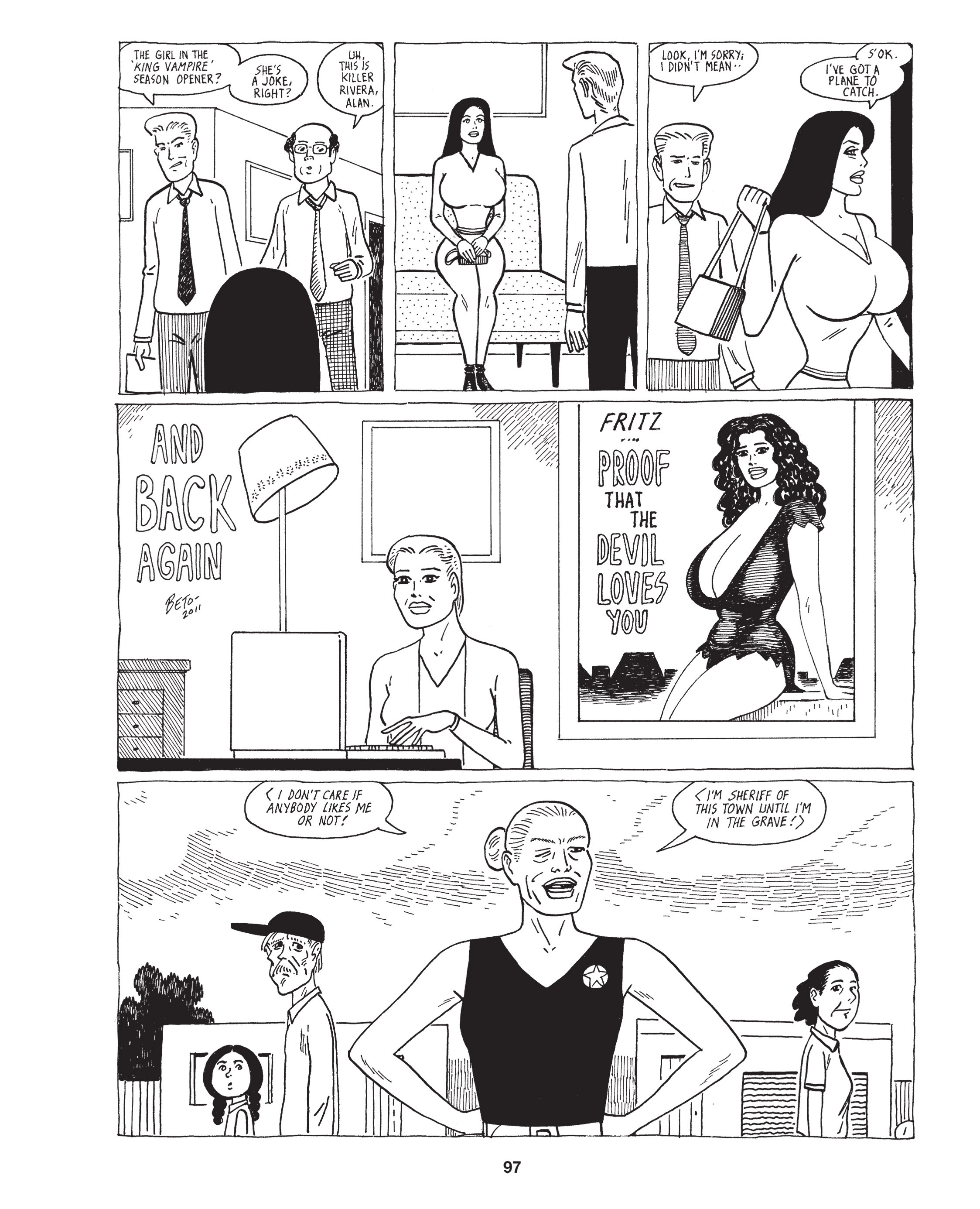 Read online Love and Rockets: New Stories comic -  Issue #5 - 98