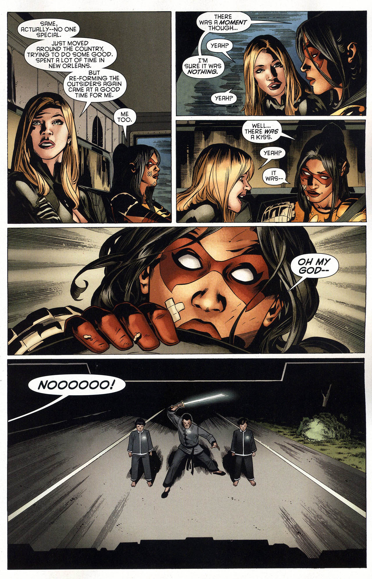 Read online The Outsiders (2009) comic -  Issue #24 - 16