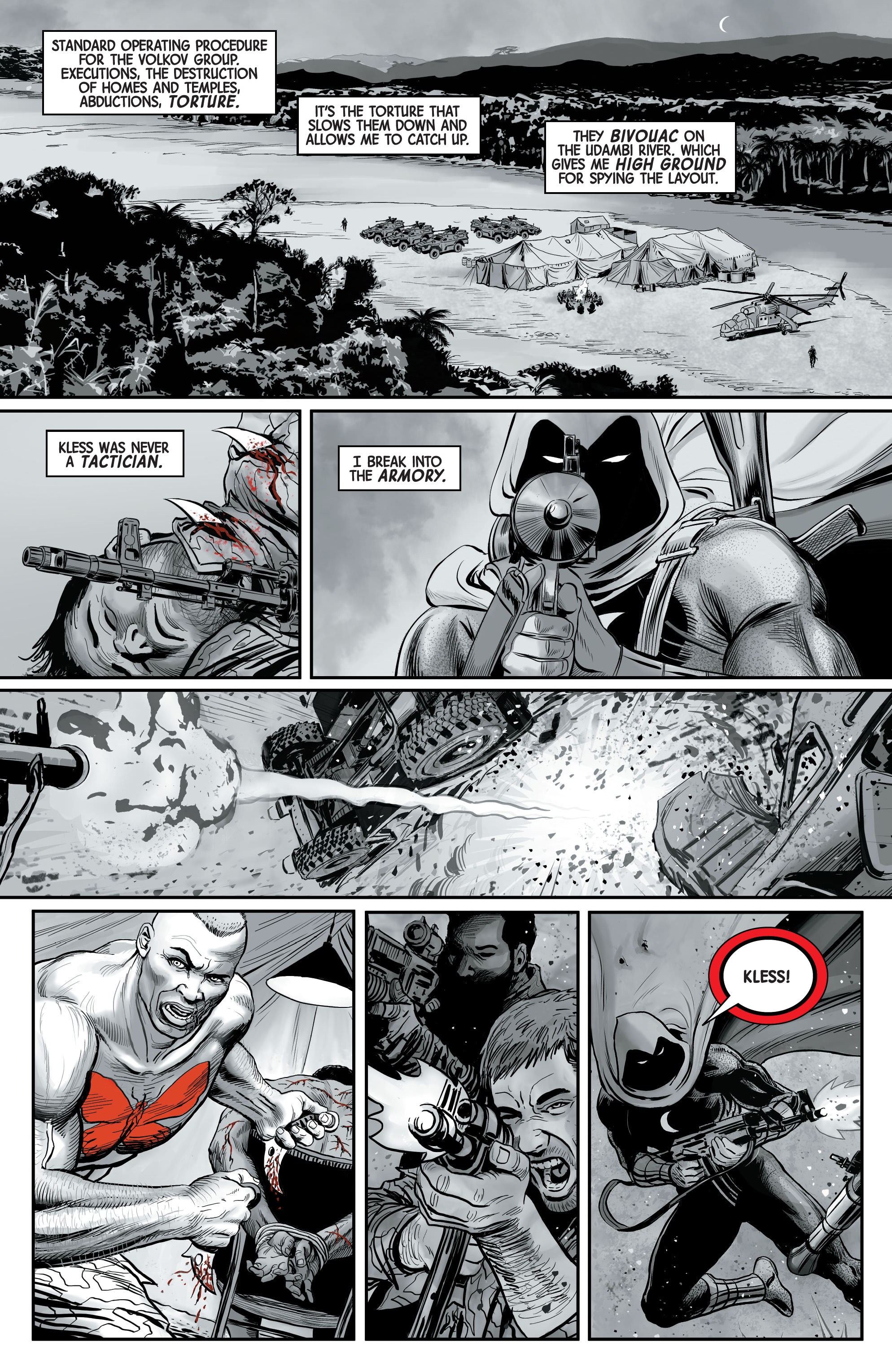Read online Moon Knight: Black, White & Blood comic -  Issue #2 - 29