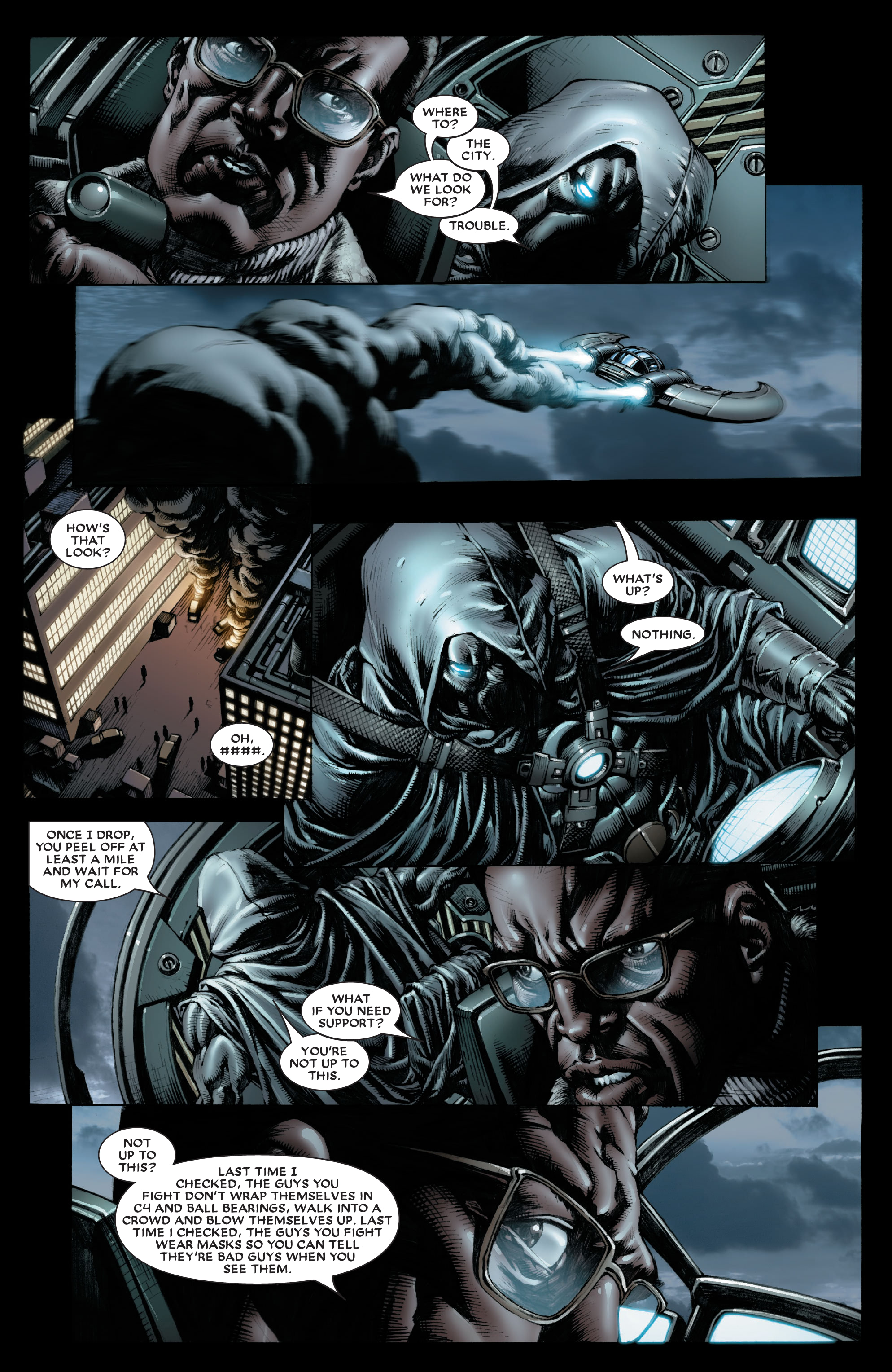 Read online Moon Knight by Huston, Benson & Hurwitz Omnibus comic -  Issue # TPB (Part 3) - 11
