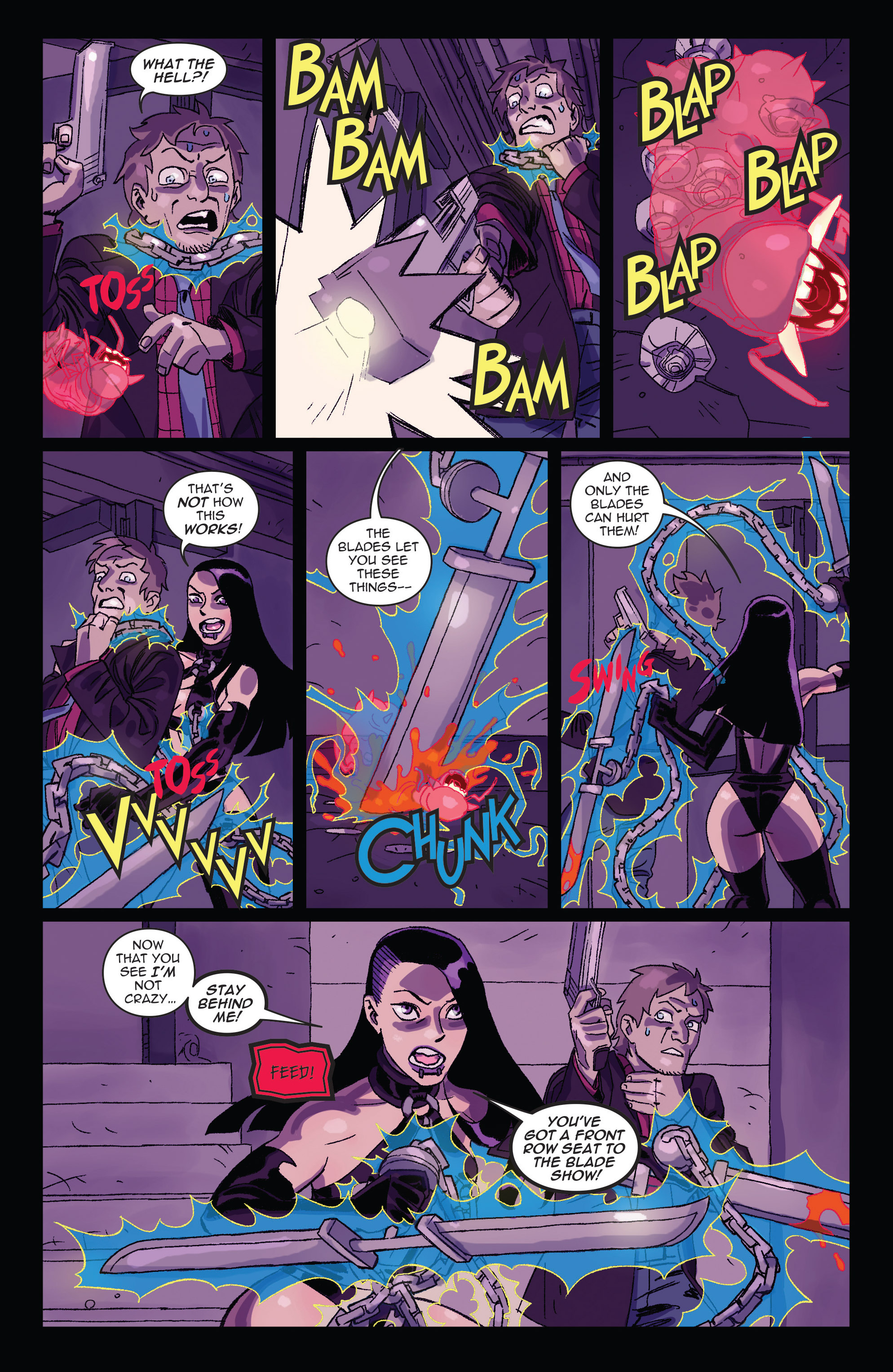 Read online Vampblade comic -  Issue #4 - 13