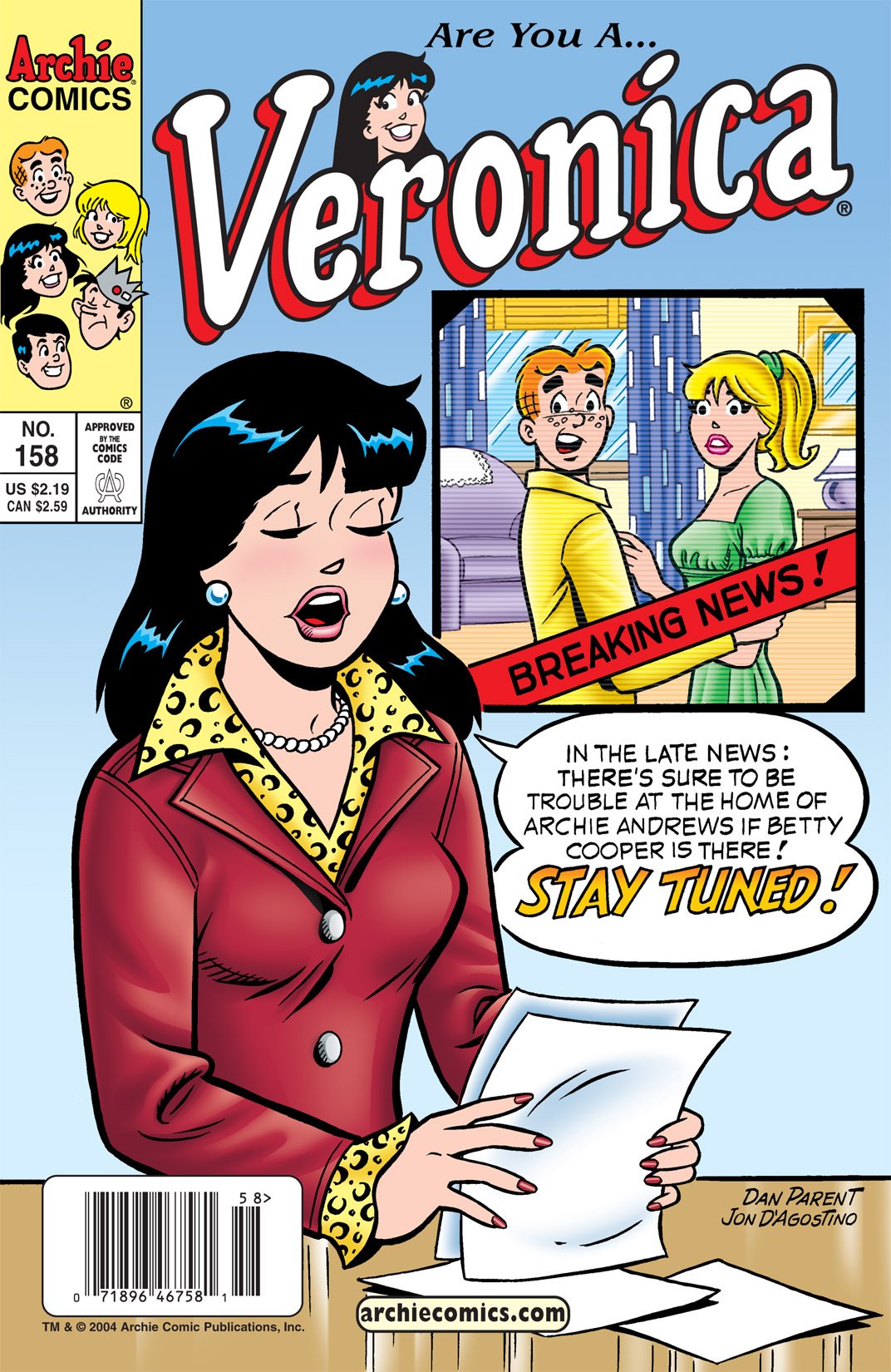Read online Veronica comic -  Issue #158 - 1