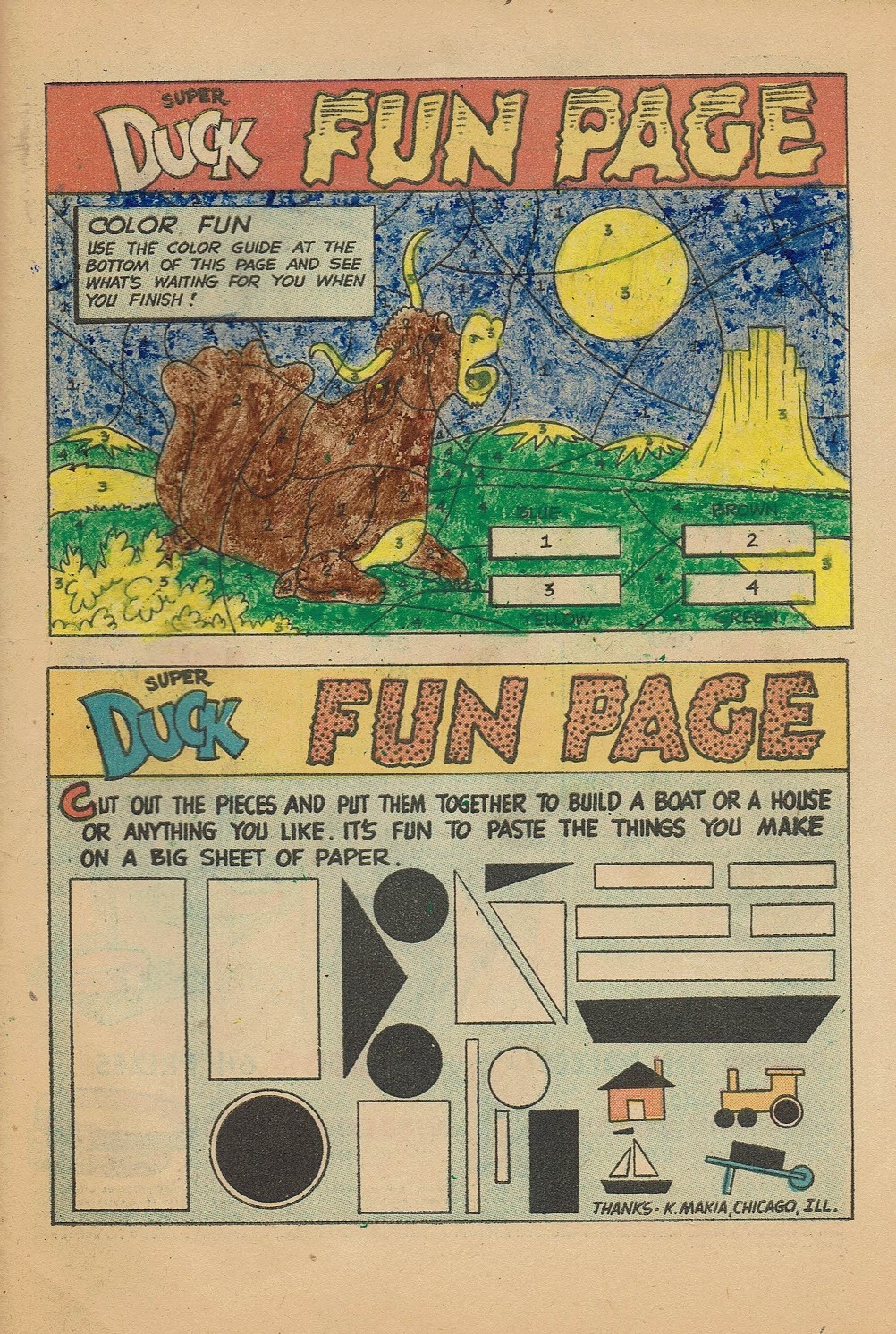Read online Super Duck Comics comic -  Issue #69 - 27