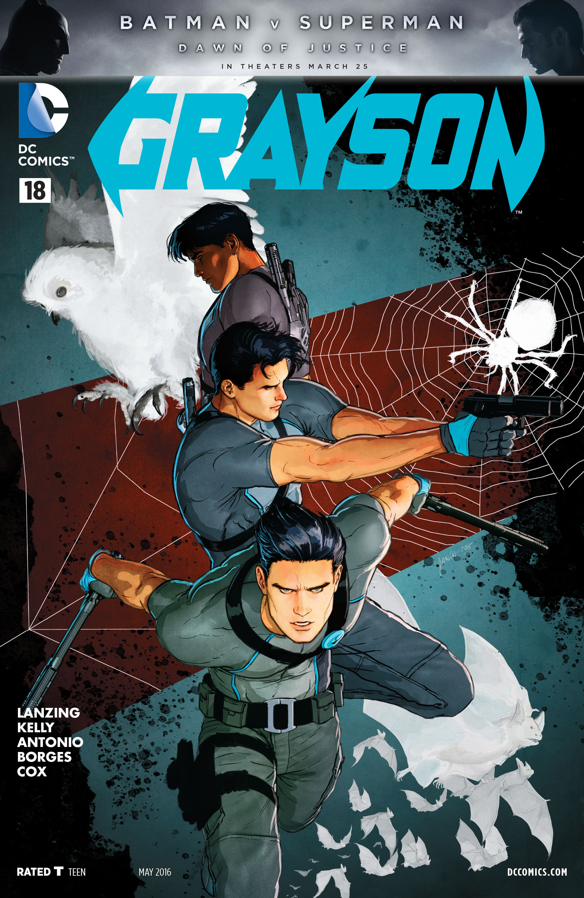 Read online Grayson comic -  Issue #18 - 1