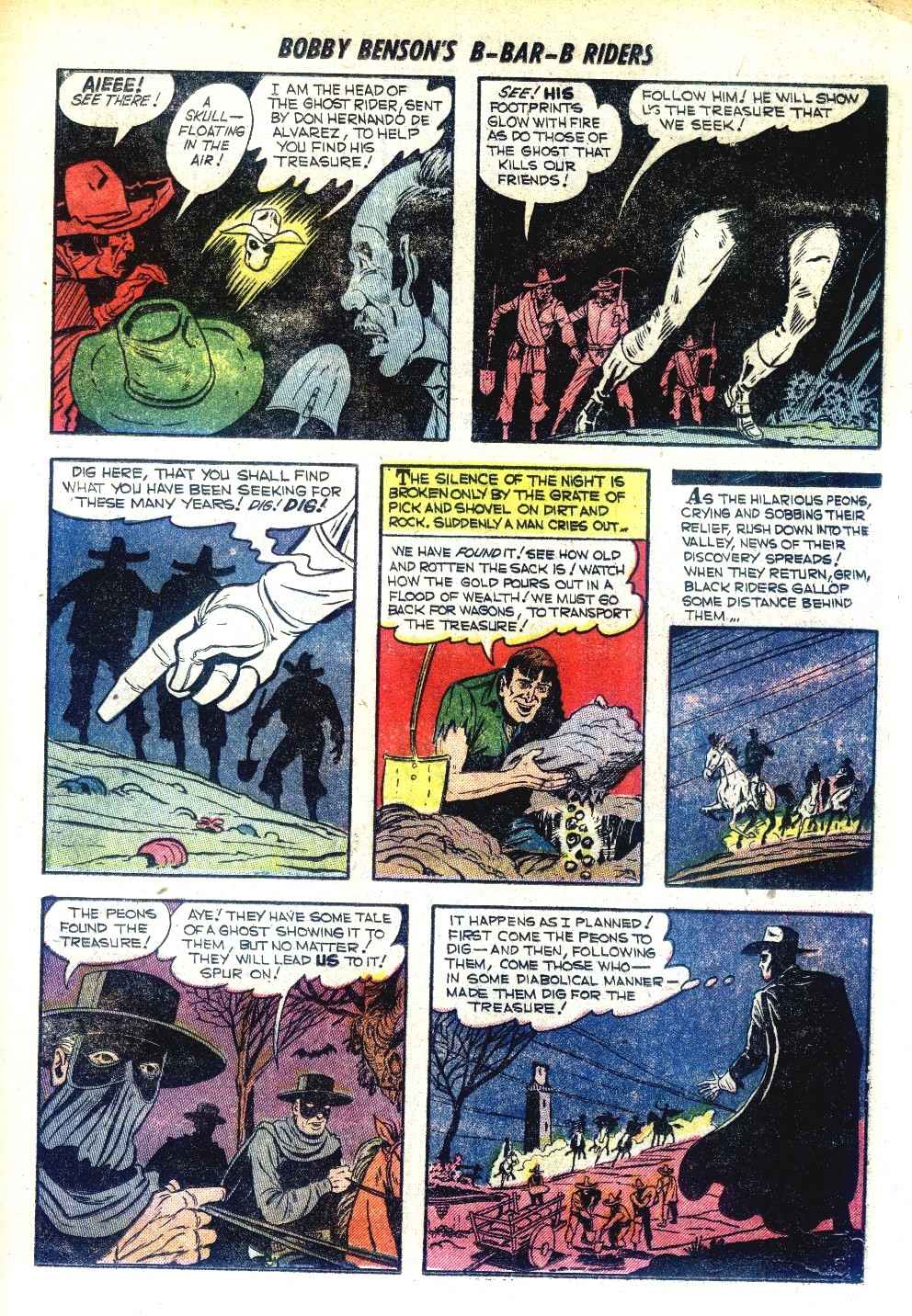 Read online Bobby Benson's B-Bar-B Riders comic -  Issue #14 - 31