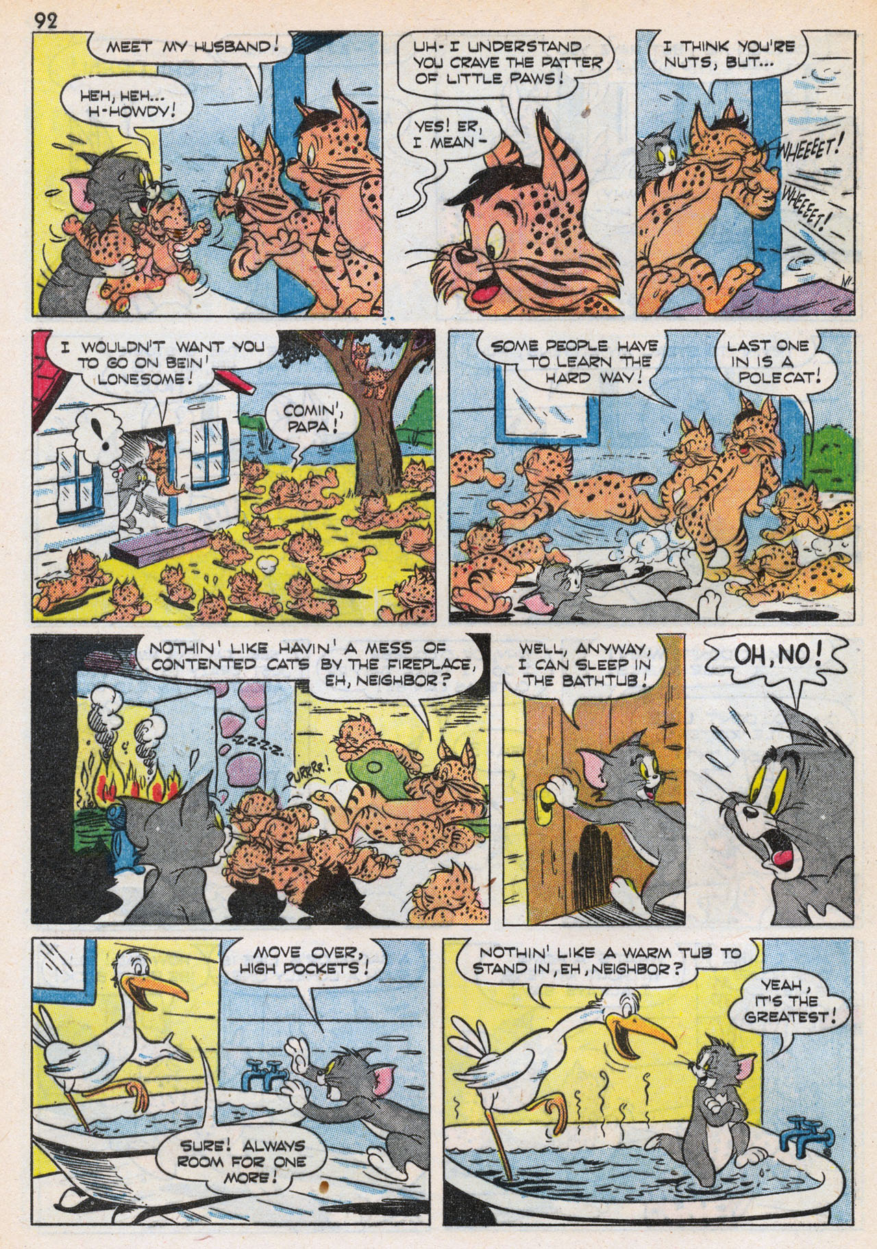 Read online M.G.M.'s Tom and Jerry's Winter Fun comic -  Issue #3 - 95