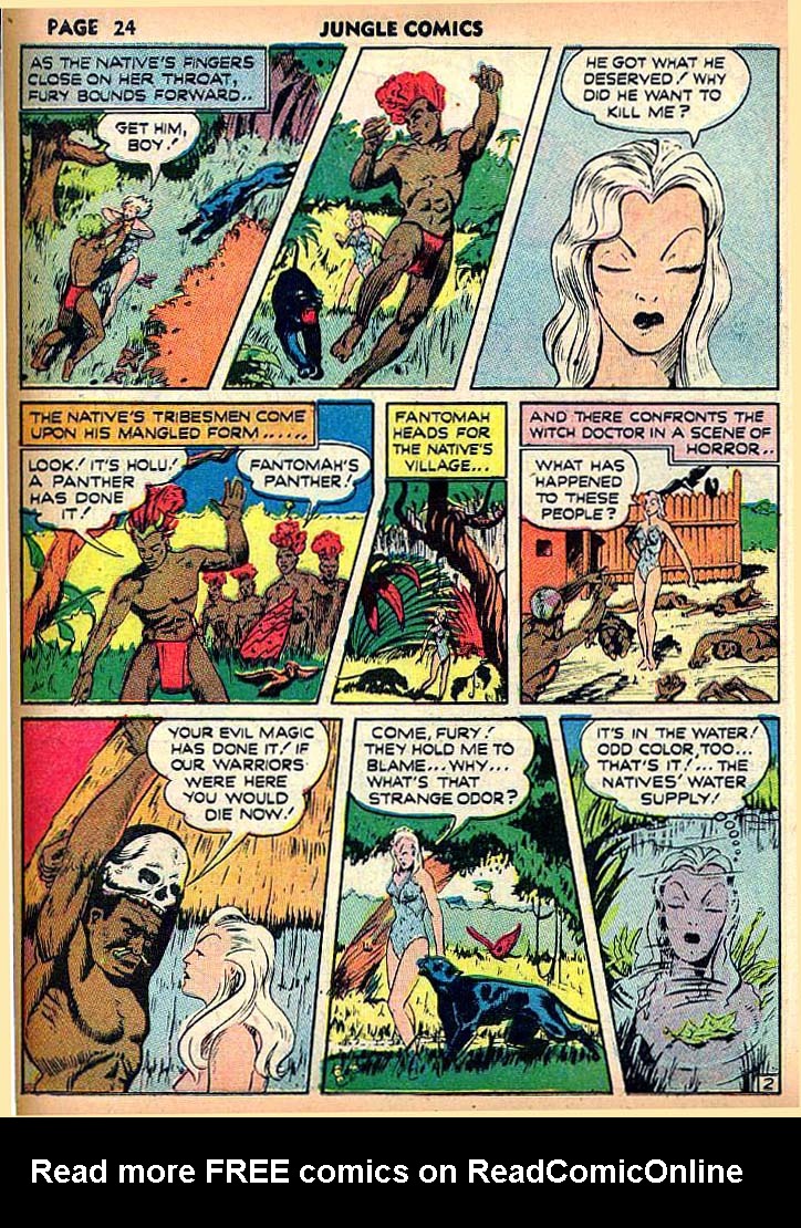 Read online Jungle Comics comic -  Issue #22 - 26