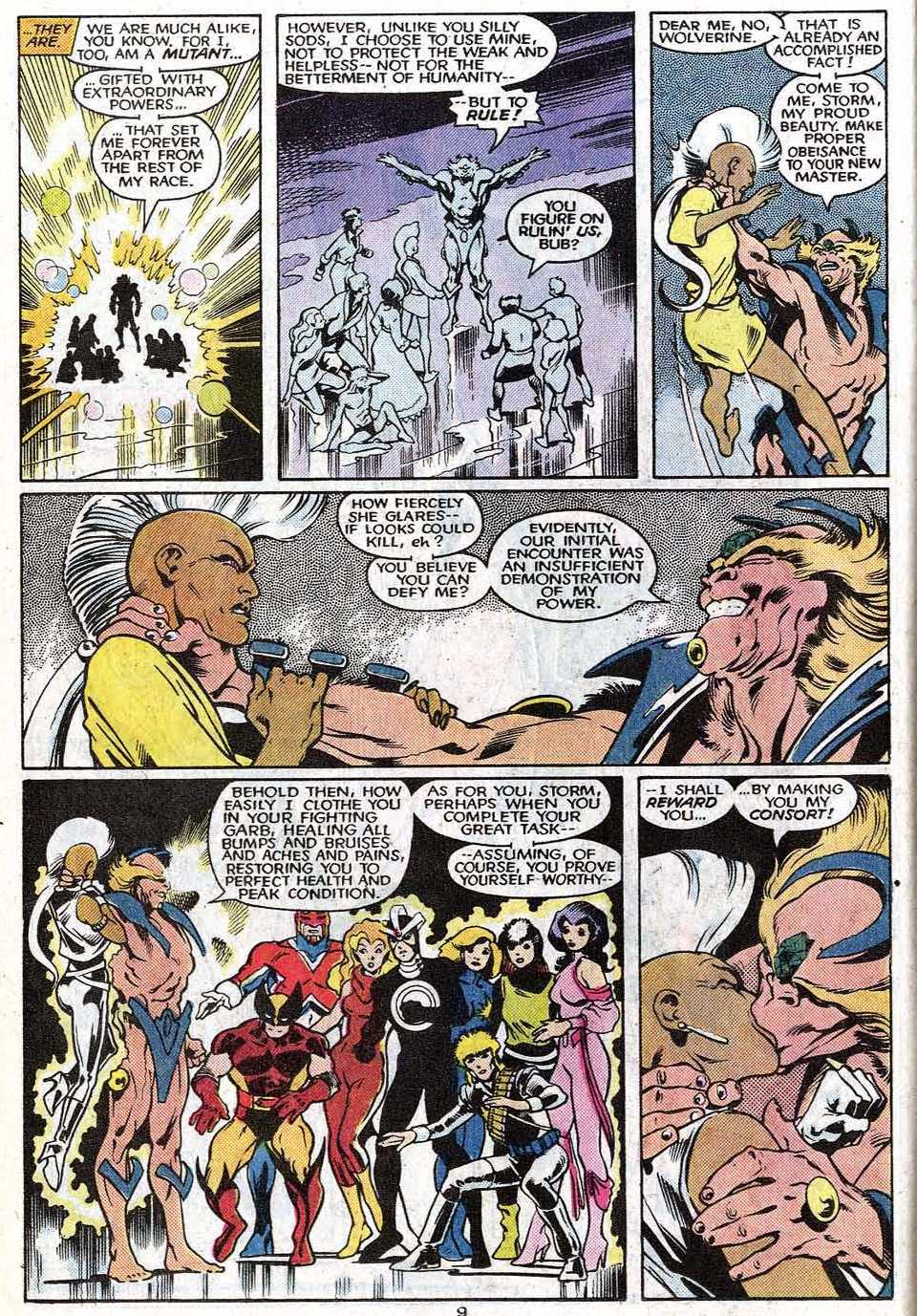 Read online X-Men Annual comic -  Issue #11 - 12