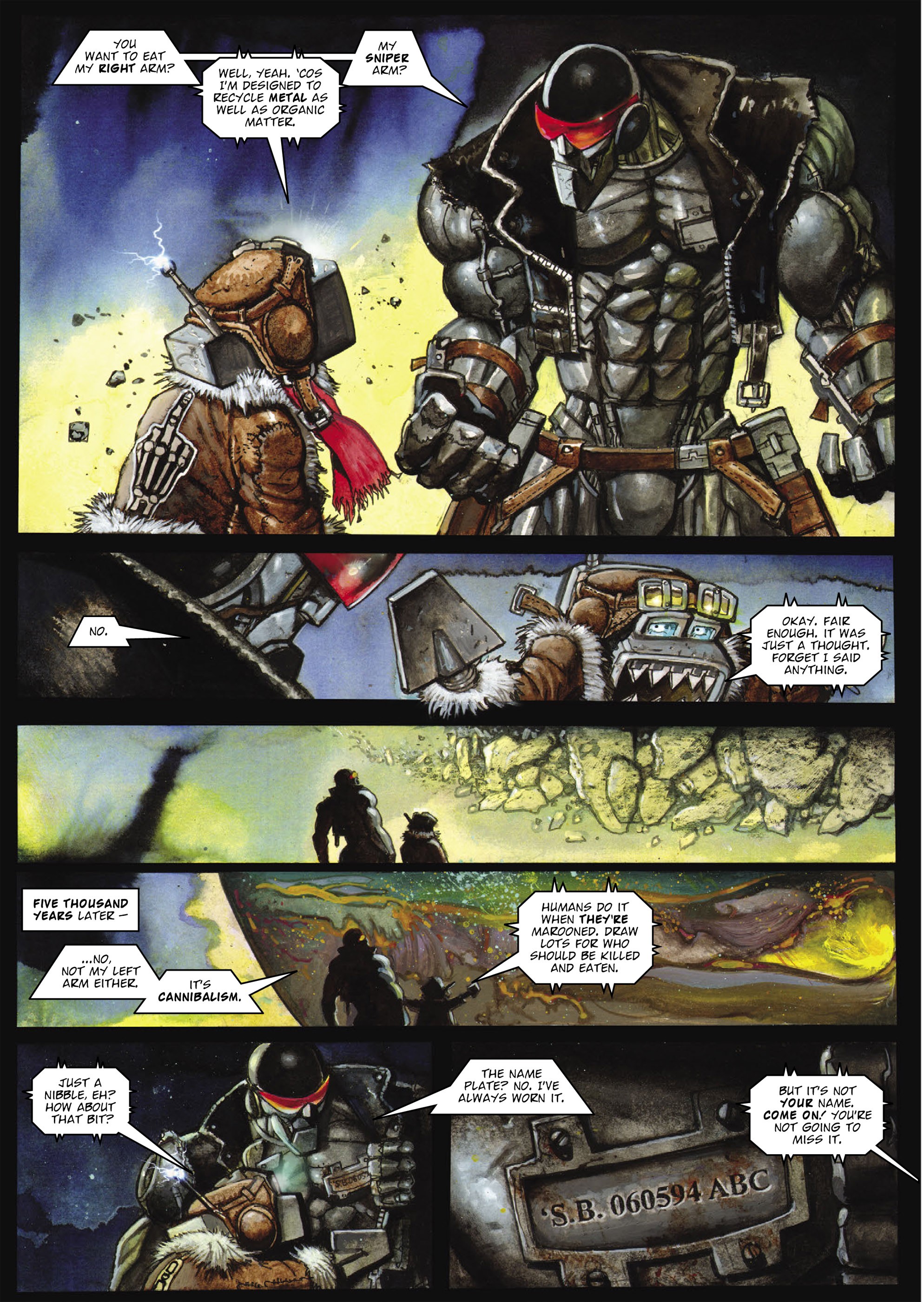 Read online 2000 AD comic -  Issue #2312 - 57