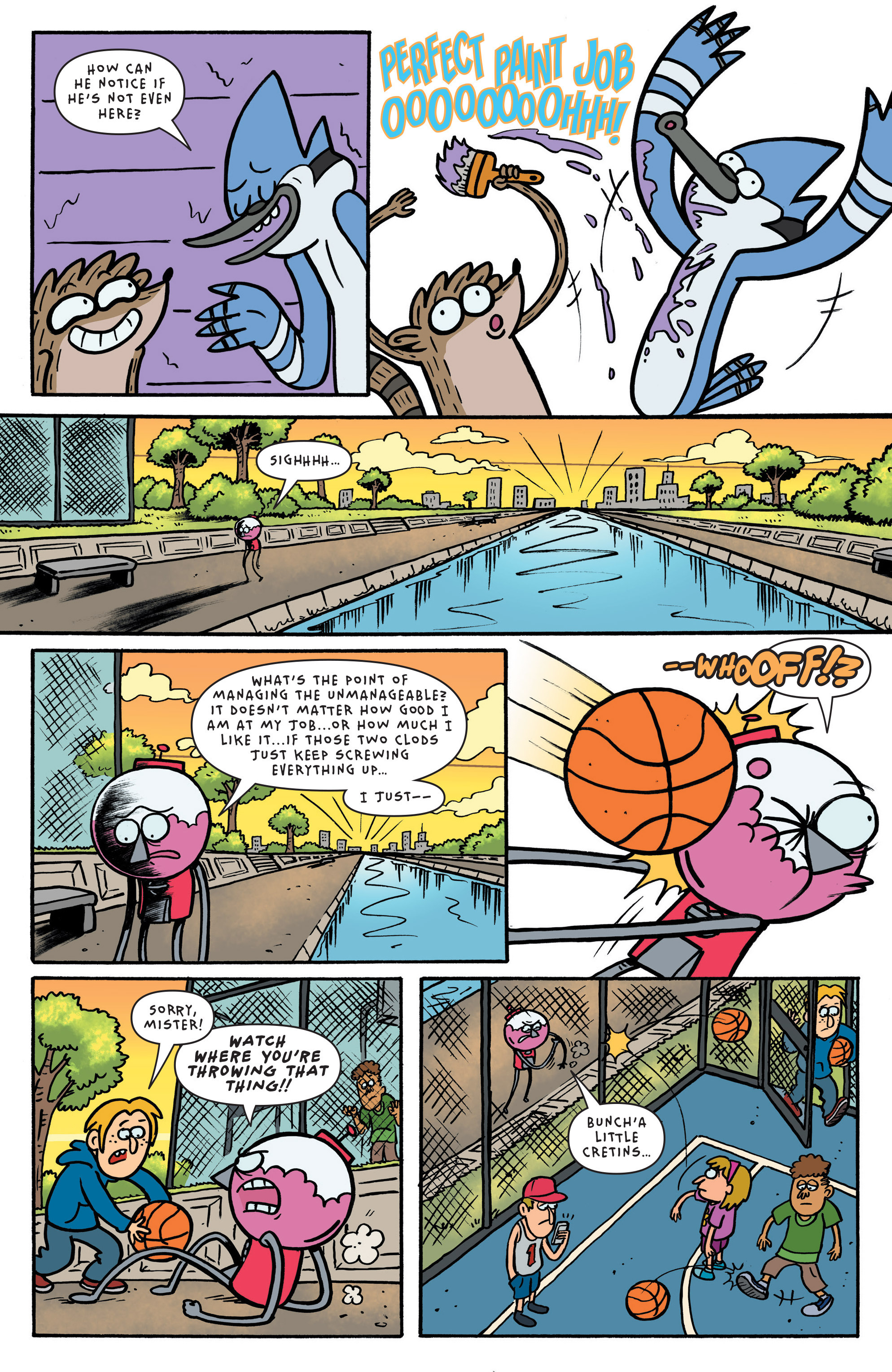 Read online Regular Show comic -  Issue #37 - 12