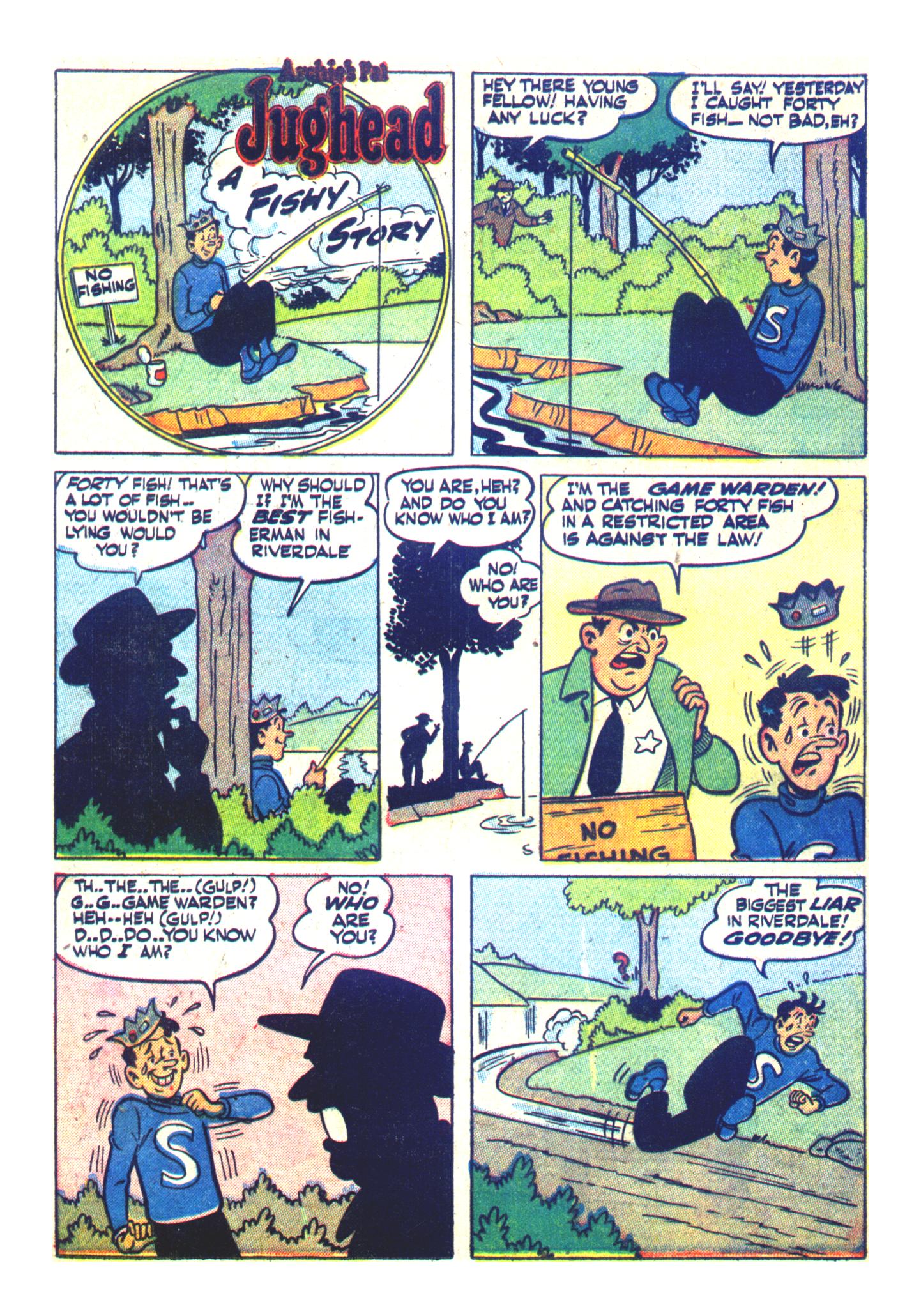 Read online Archie's Pal Jughead Annual comic -  Issue #1 - 20
