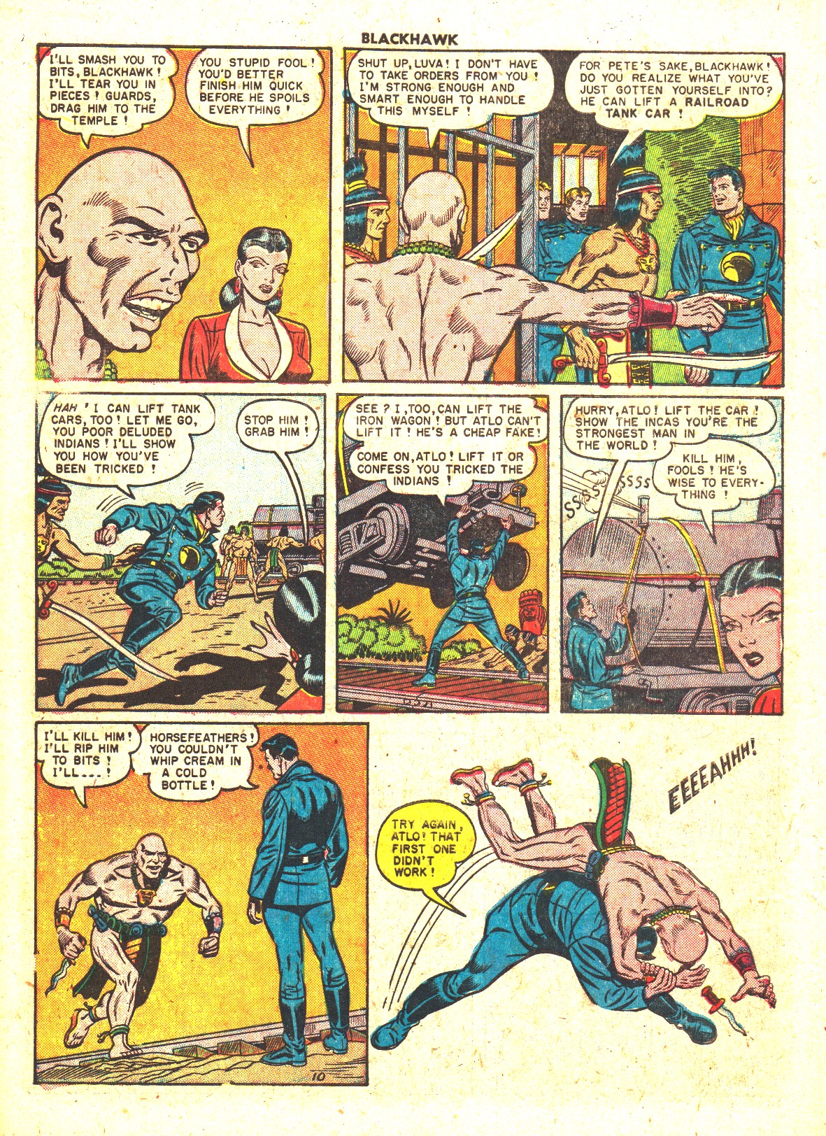 Read online Blackhawk (1957) comic -  Issue #35 - 12