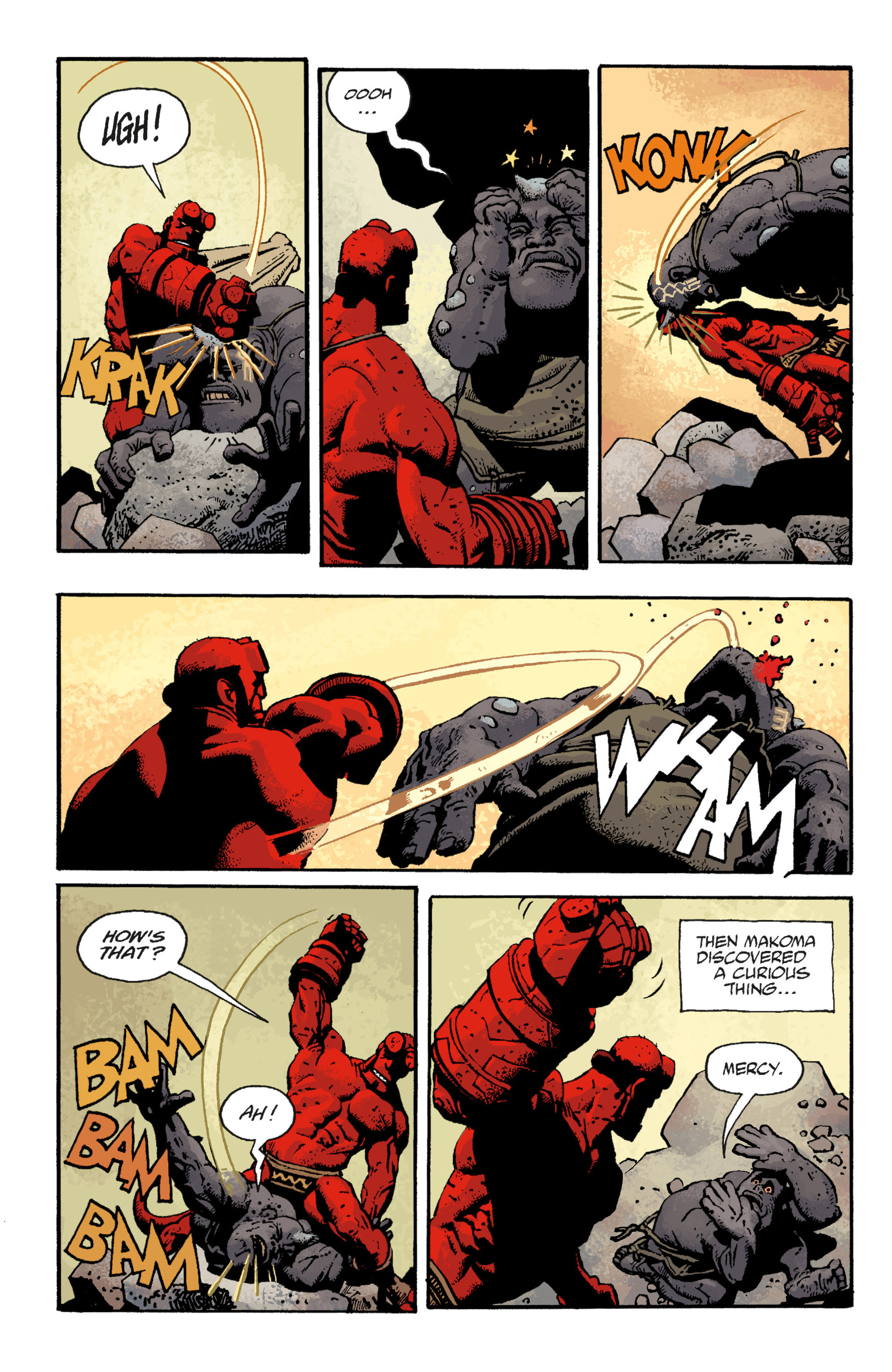 Read online Hellboy comic -  Issue #7 - 97