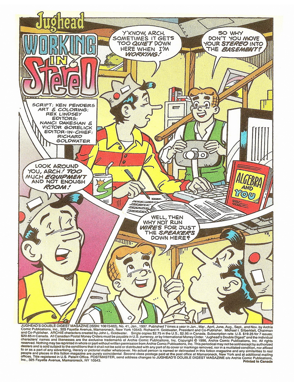 Read online Jughead's Double Digest Magazine comic -  Issue #41 - 3