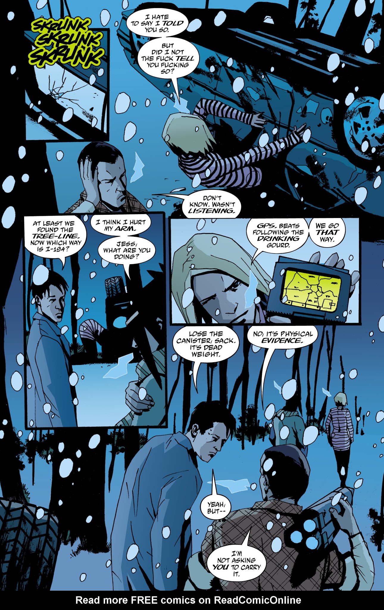 Read online Faker comic -  Issue #6 - 5