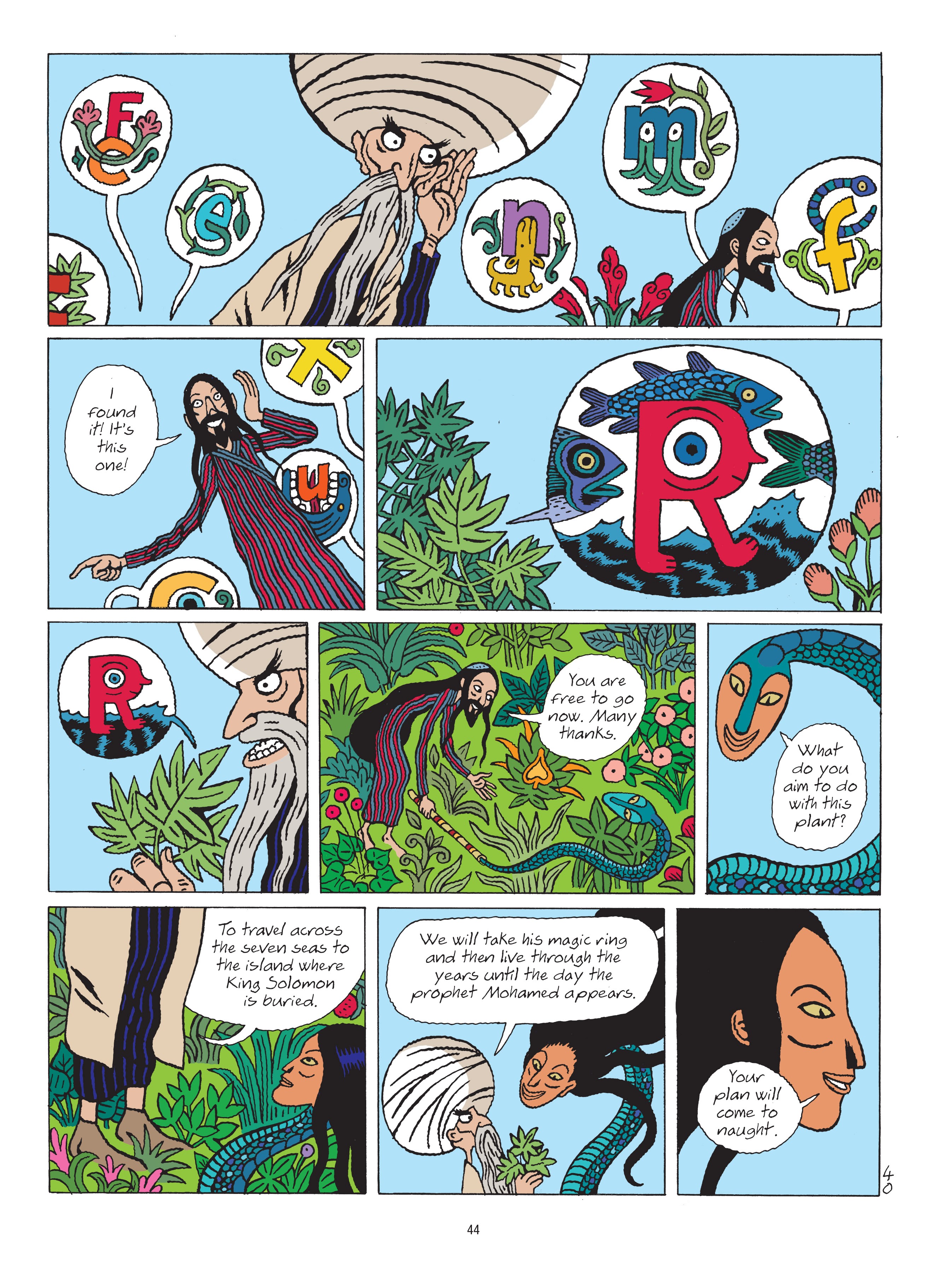 Read online A Tale of a Thousand and One Nights: HASIB & the Queen of Serpents comic -  Issue # TPB - 44