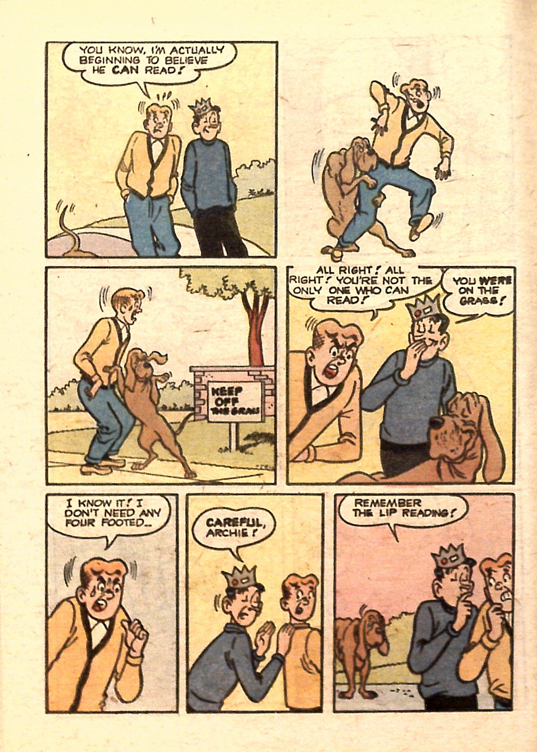 Read online Archie...Archie Andrews, Where Are You? Digest Magazine comic -  Issue #5 - 134