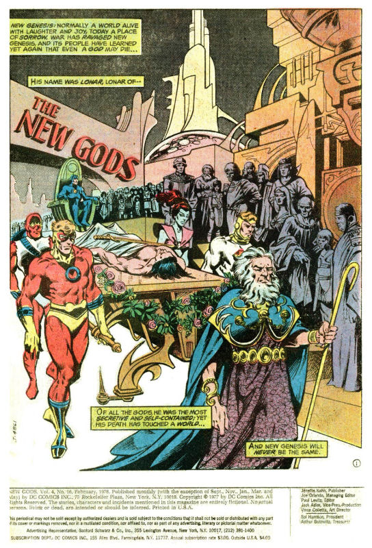 Read online New Gods (1977) comic -  Issue #16 - 2