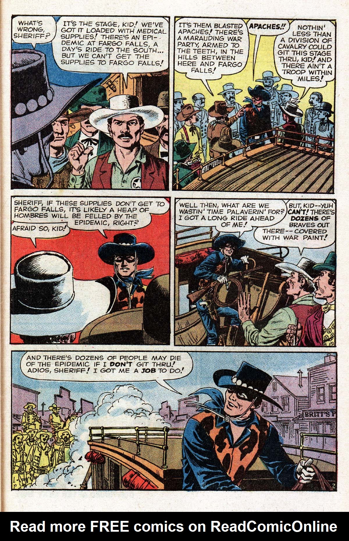 Read online The Mighty Marvel Western comic -  Issue #21 - 20