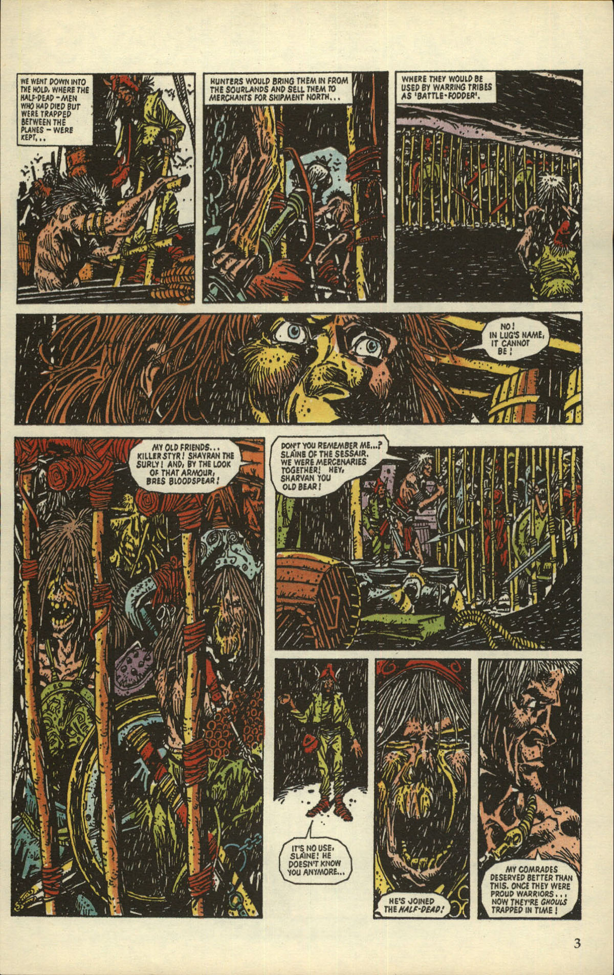 Read online Slaine The Berserker comic -  Issue #3 - 5