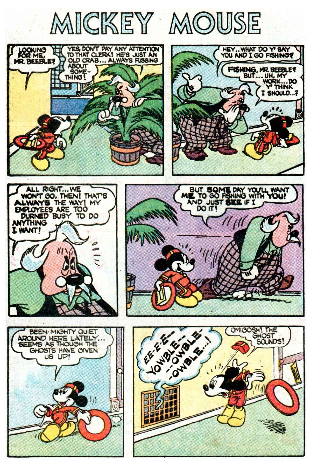 Read online Walt Disney's Mickey Mouse comic -  Issue #252 - 19