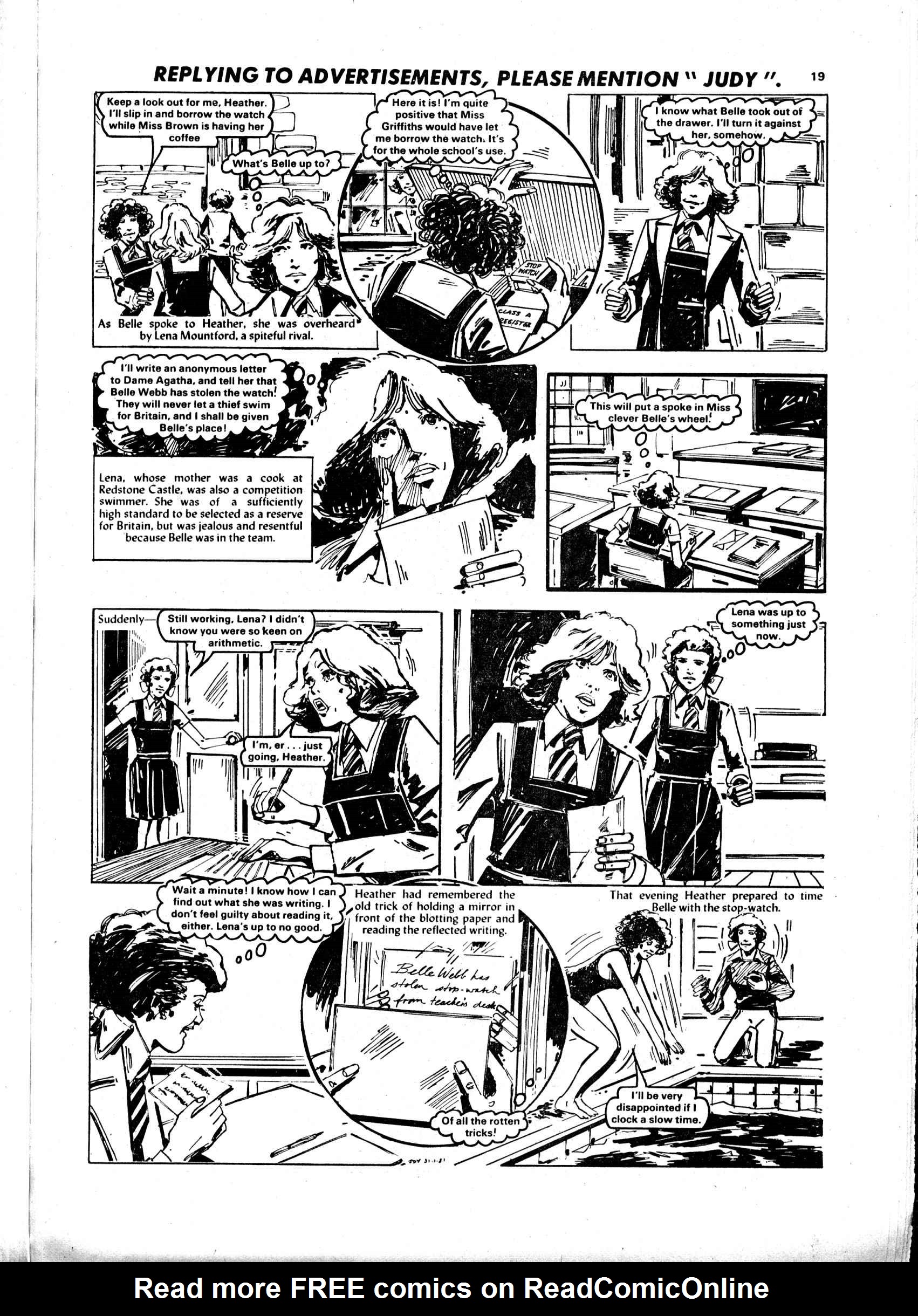 Read online Judy comic -  Issue #99 - 19