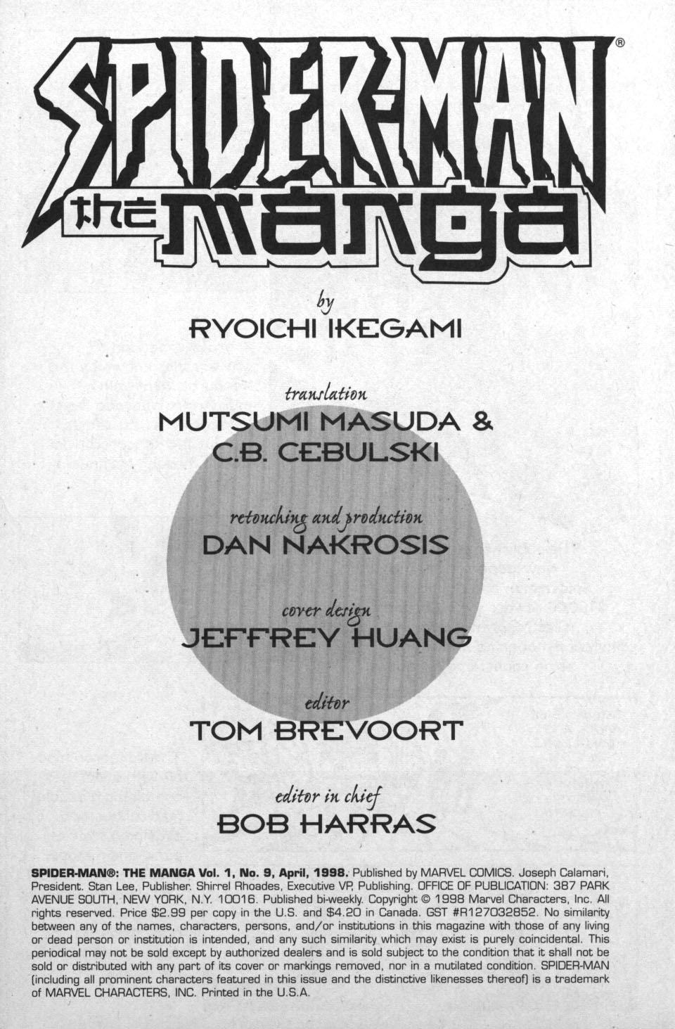 Read online Spider-Man: The Manga comic -  Issue #9 - 2