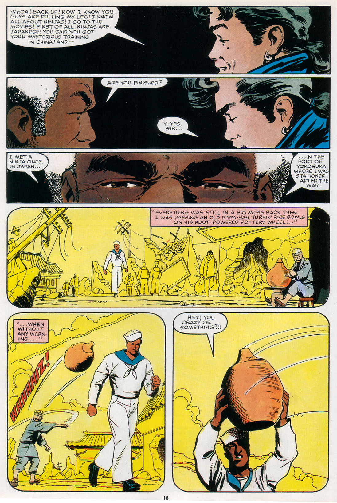 Read online Marvel Graphic Novel comic -  Issue #31 - Wofpack - 48