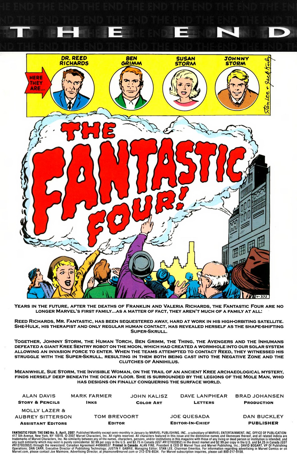 Fantastic Four: The End issue 5 - Page 2