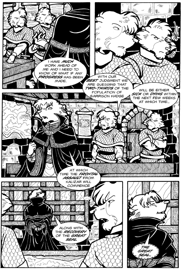 Read online Tall Tails: Thieves' Quest comic -  Issue #13 - 19