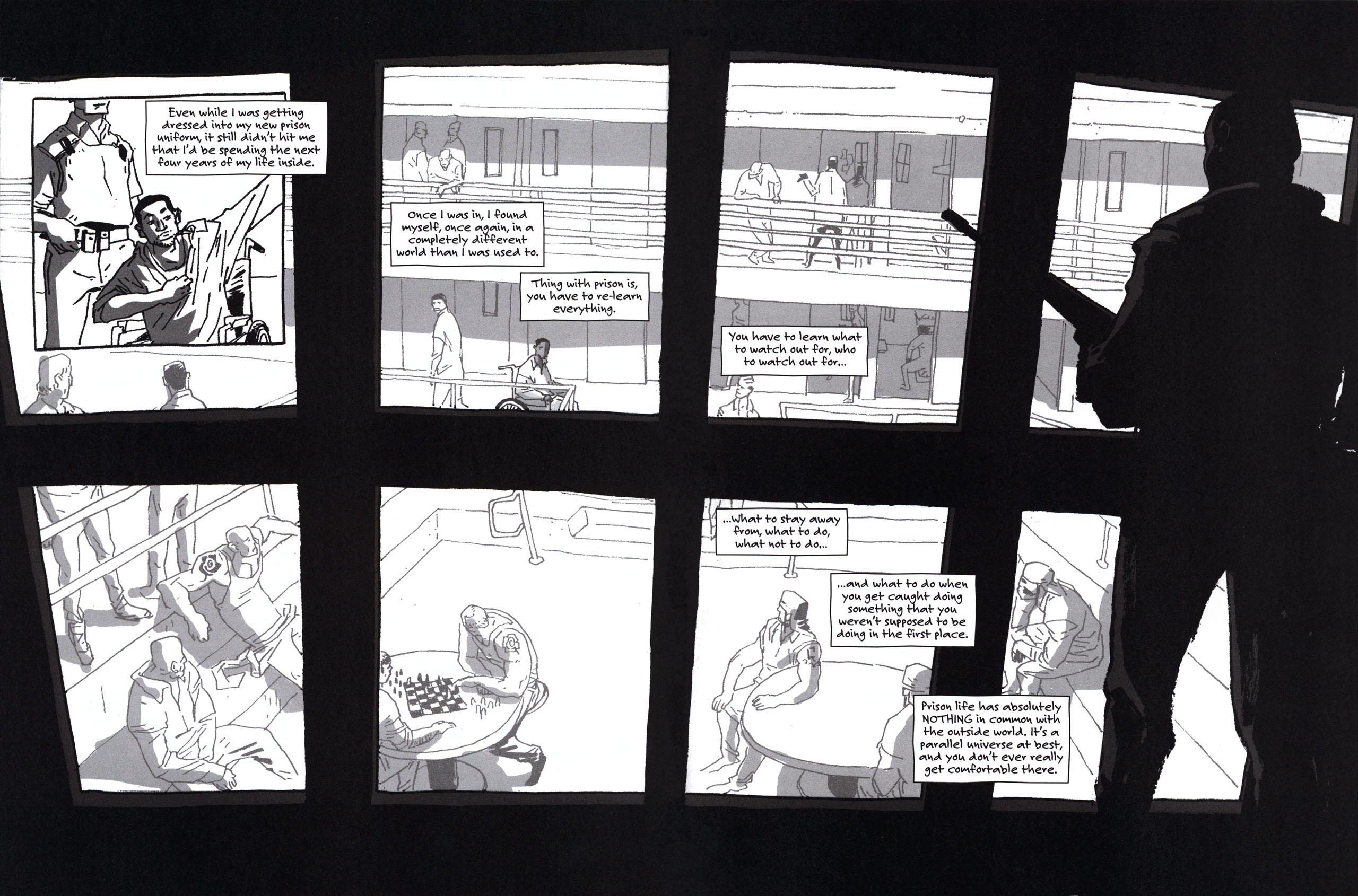 Read online Sentences: The Life of M.F. Grimm comic -  Issue # TPB - 100