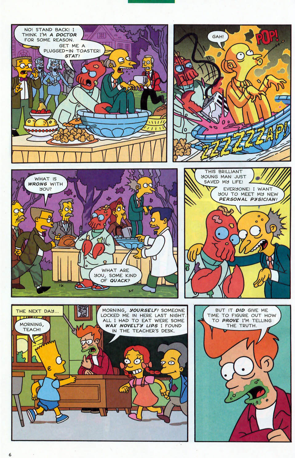 Read online Futurama Comics comic -  Issue #9c - 9