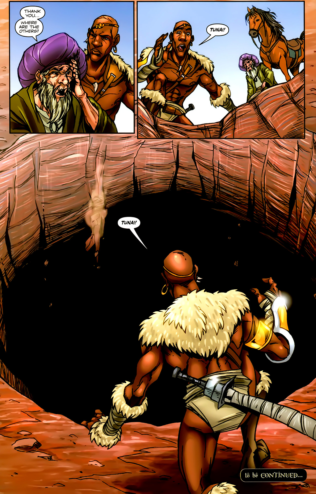 Read online 1001 Arabian Nights: The Adventures of Sinbad comic -  Issue #9 - 24