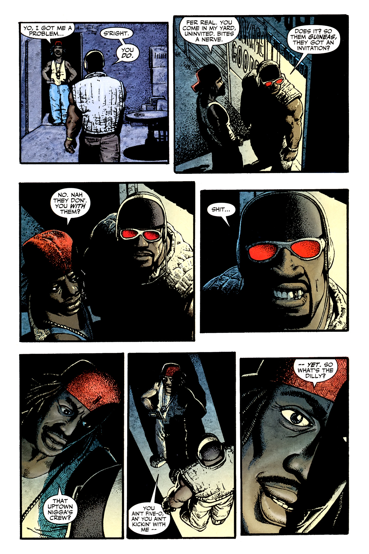 Read online Cage (2002) comic -  Issue #2 - 15