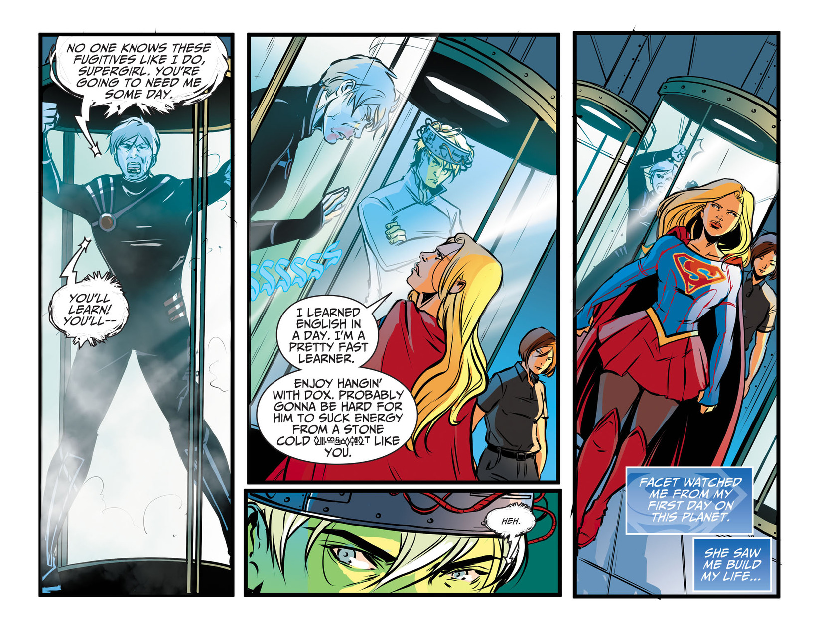 Read online Adventures of Supergirl comic -  Issue #13 - 18