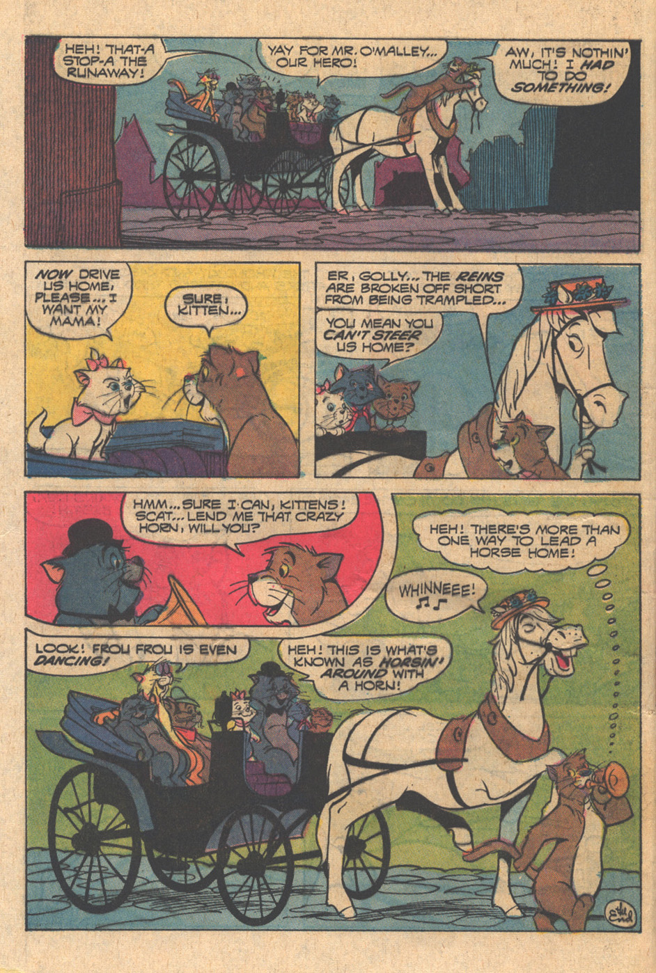 Read online O'Malley and the Alley Cats comic -  Issue #3 - 28