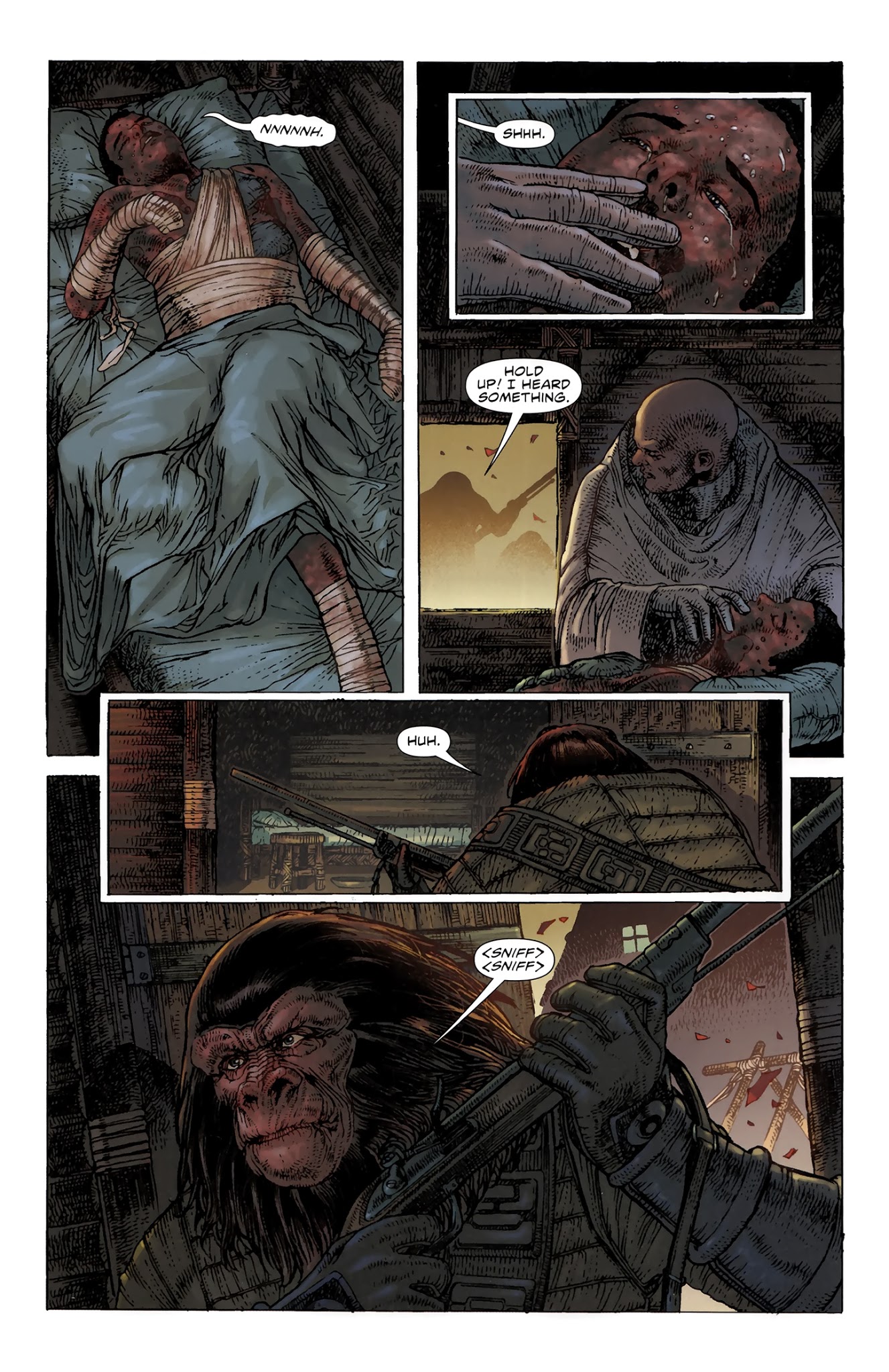 Read online Planet of the Apes (2011) comic -  Issue #9 - 14