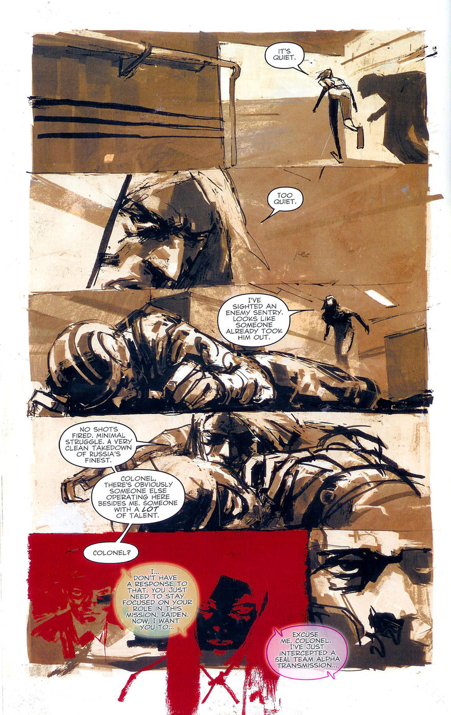 Read online Metal Gear Solid: Sons of Liberty comic -  Issue #1 - 23