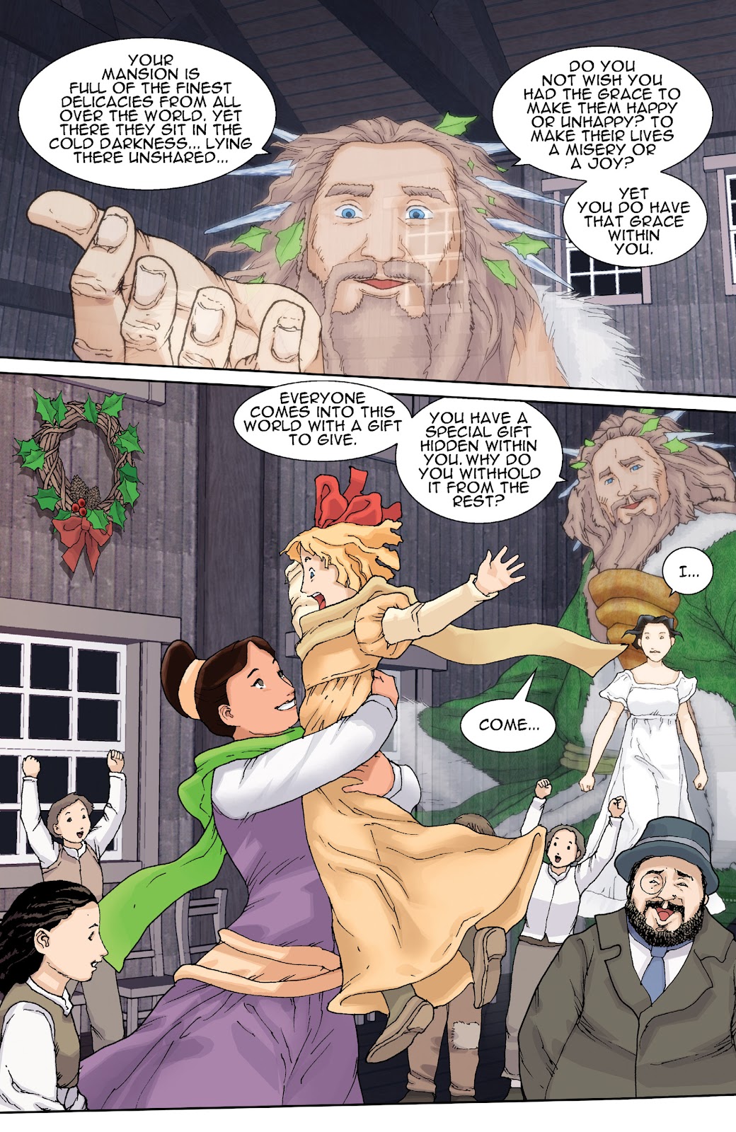 A Christmas Carol: The Night That Changed The Life Of Eliza Scrooge issue TPB - Page 56