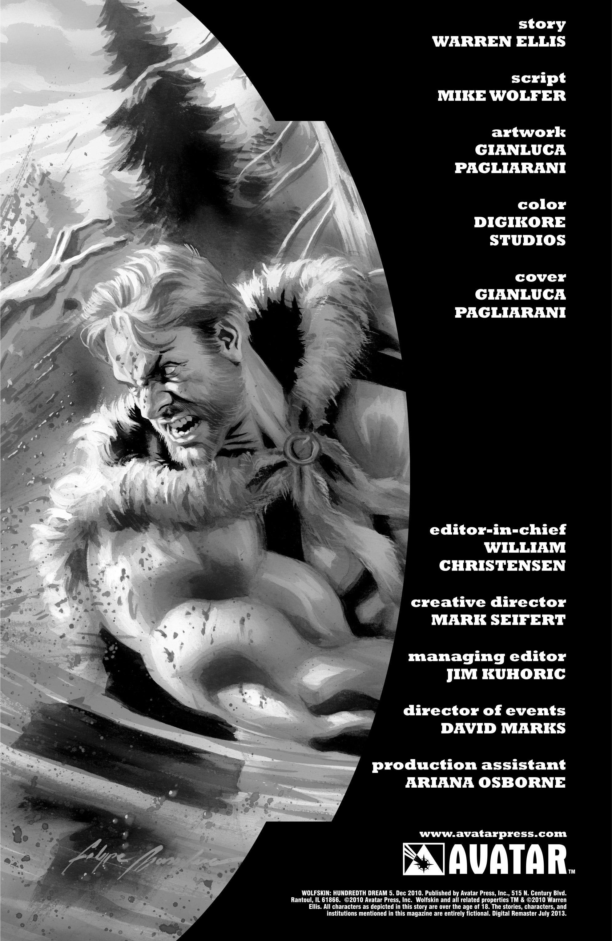 Read online Wolfskin: Hundredth Dream comic -  Issue #5 - 2