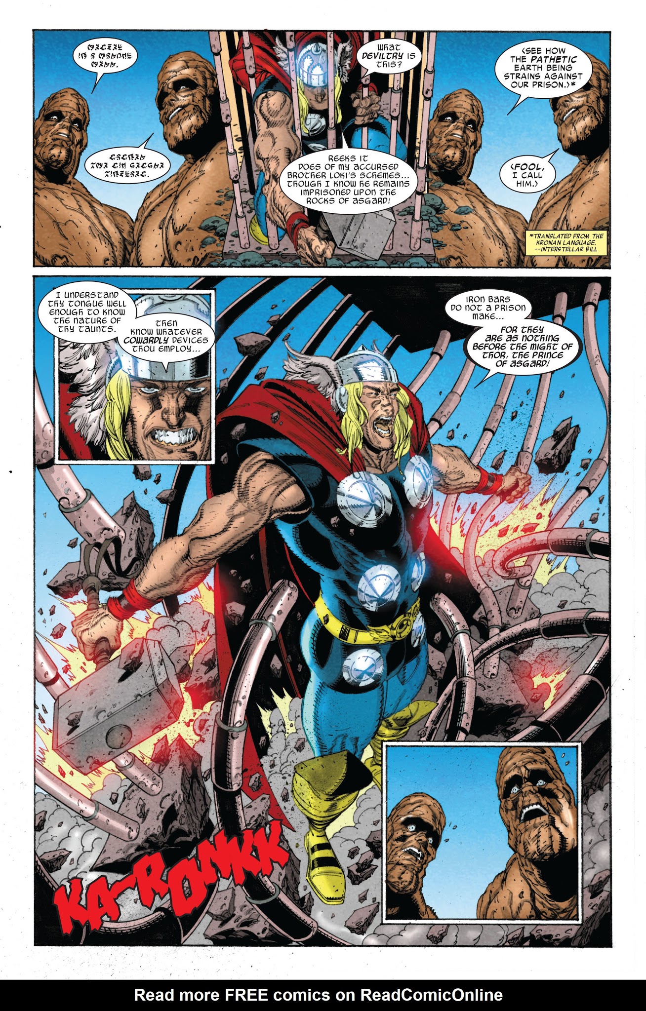 Read online Thor: First Thunder comic -  Issue # _TPB - 15