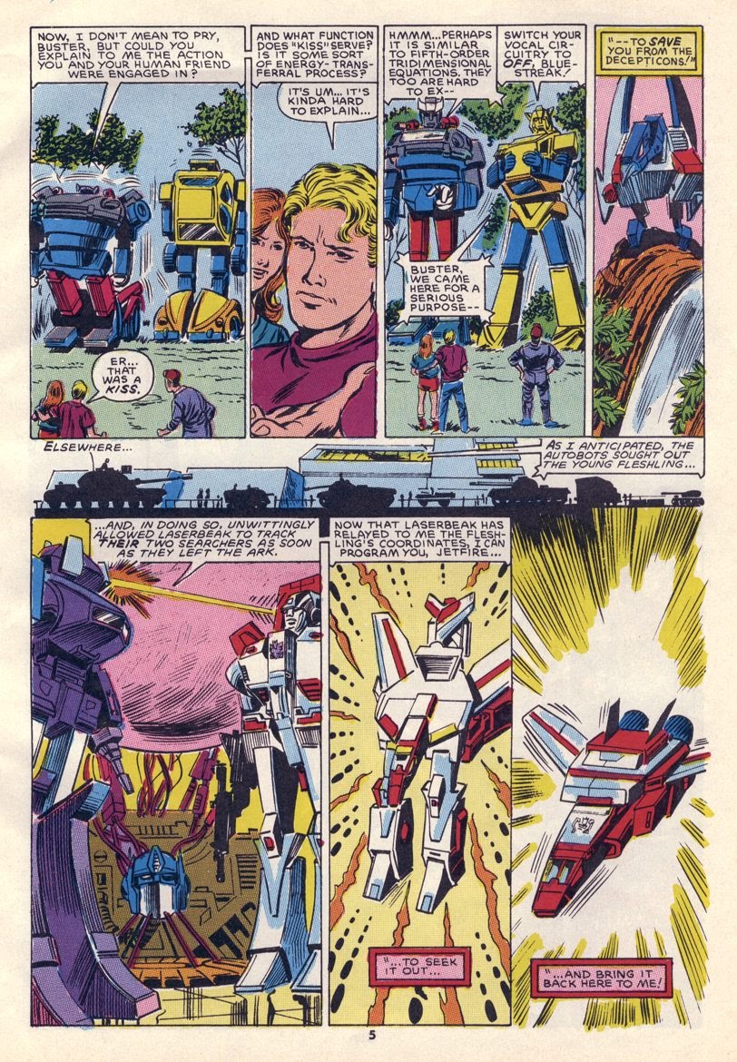 Read online The Transformers (UK) comic -  Issue #38 - 4