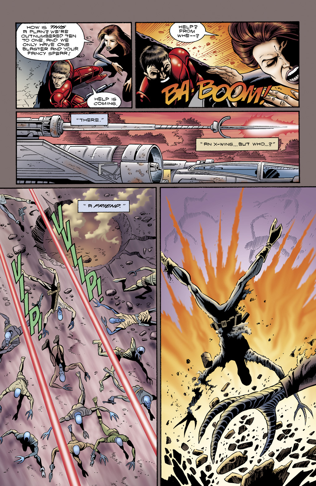 Read online Star Wars: Crimson Empire II - Council of Blood comic -  Issue #5 - 4