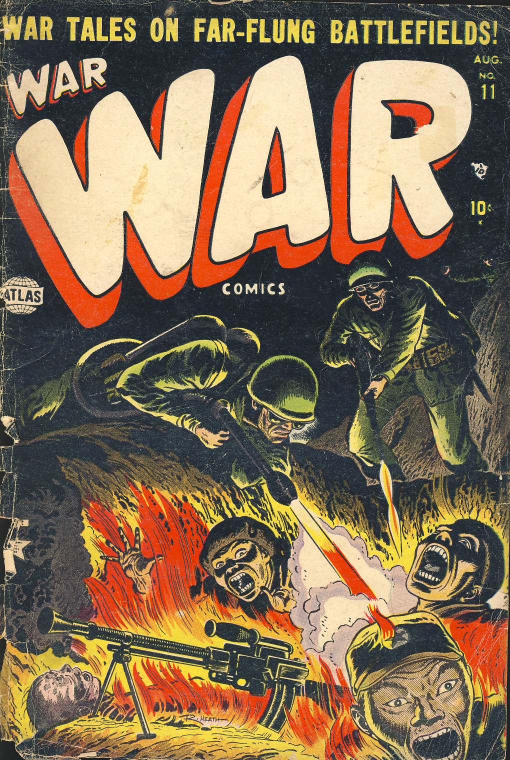 Read online War Comics comic -  Issue #11 - 1
