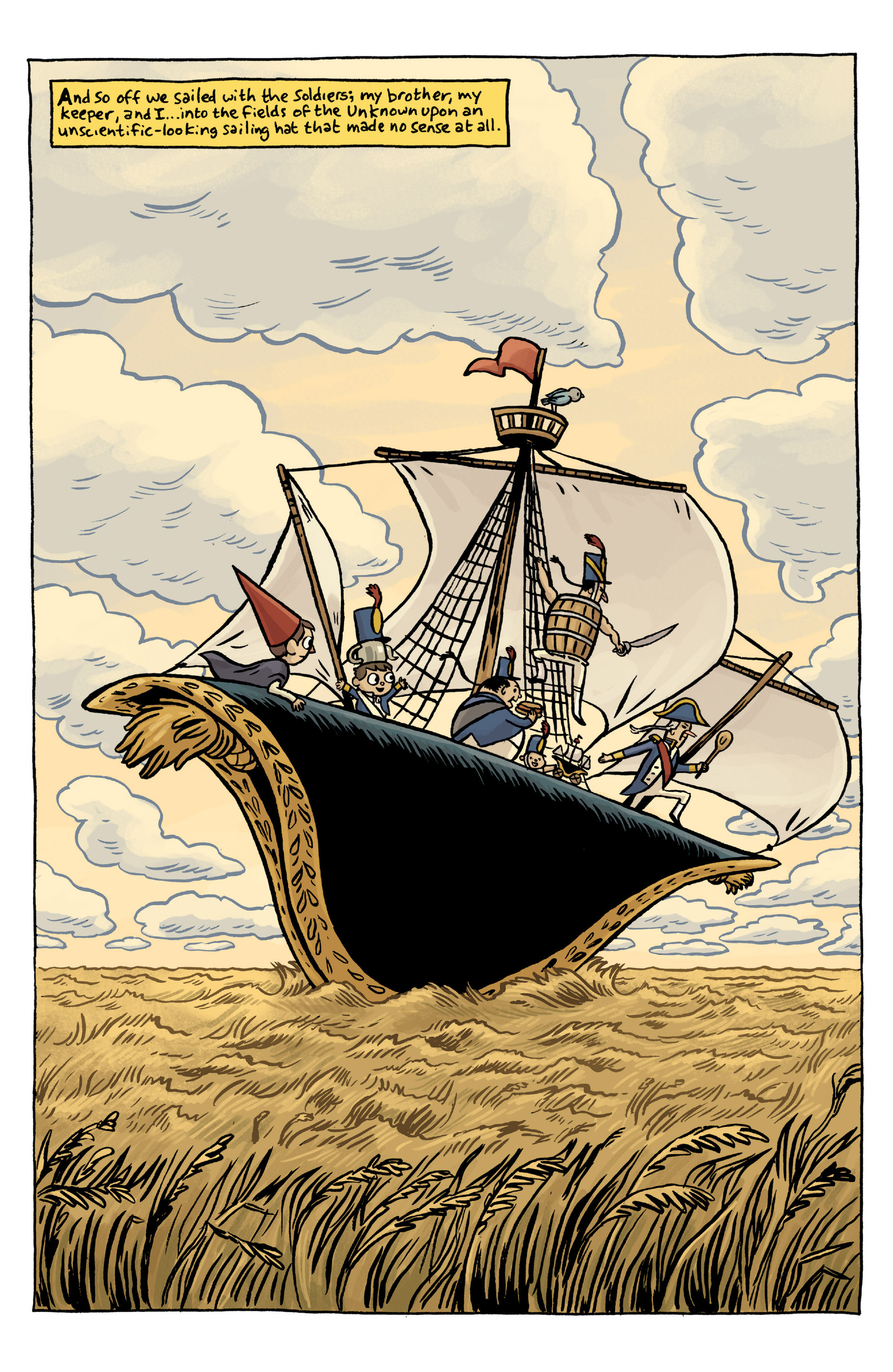 Read online Over the Garden Wall (2015) comic -  Issue # _Special - 9