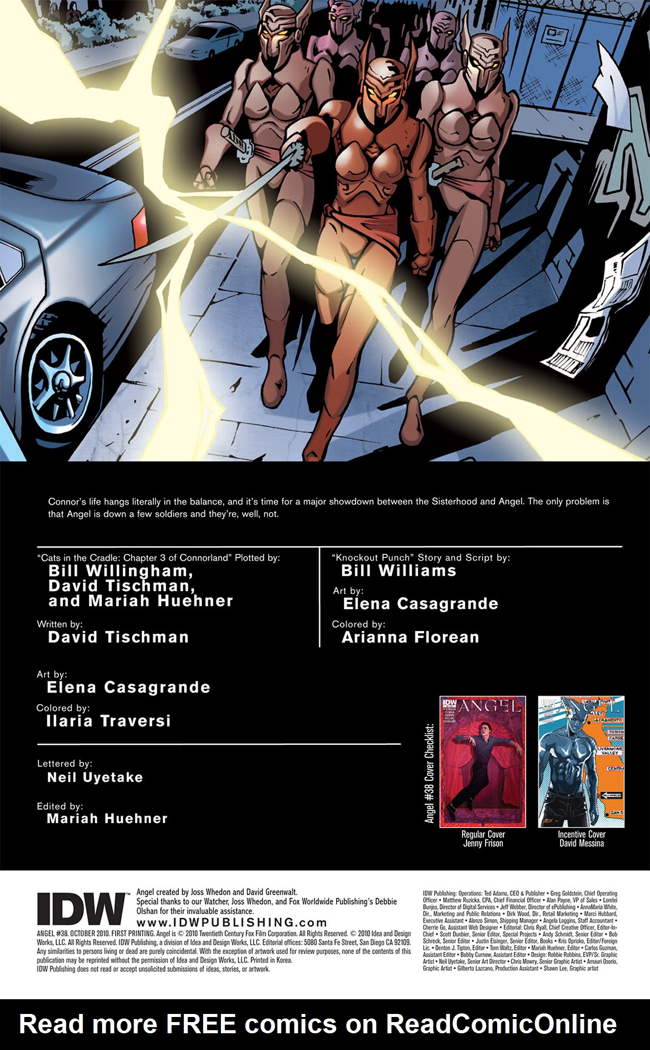 Read online Angel comic -  Issue #38 - 2